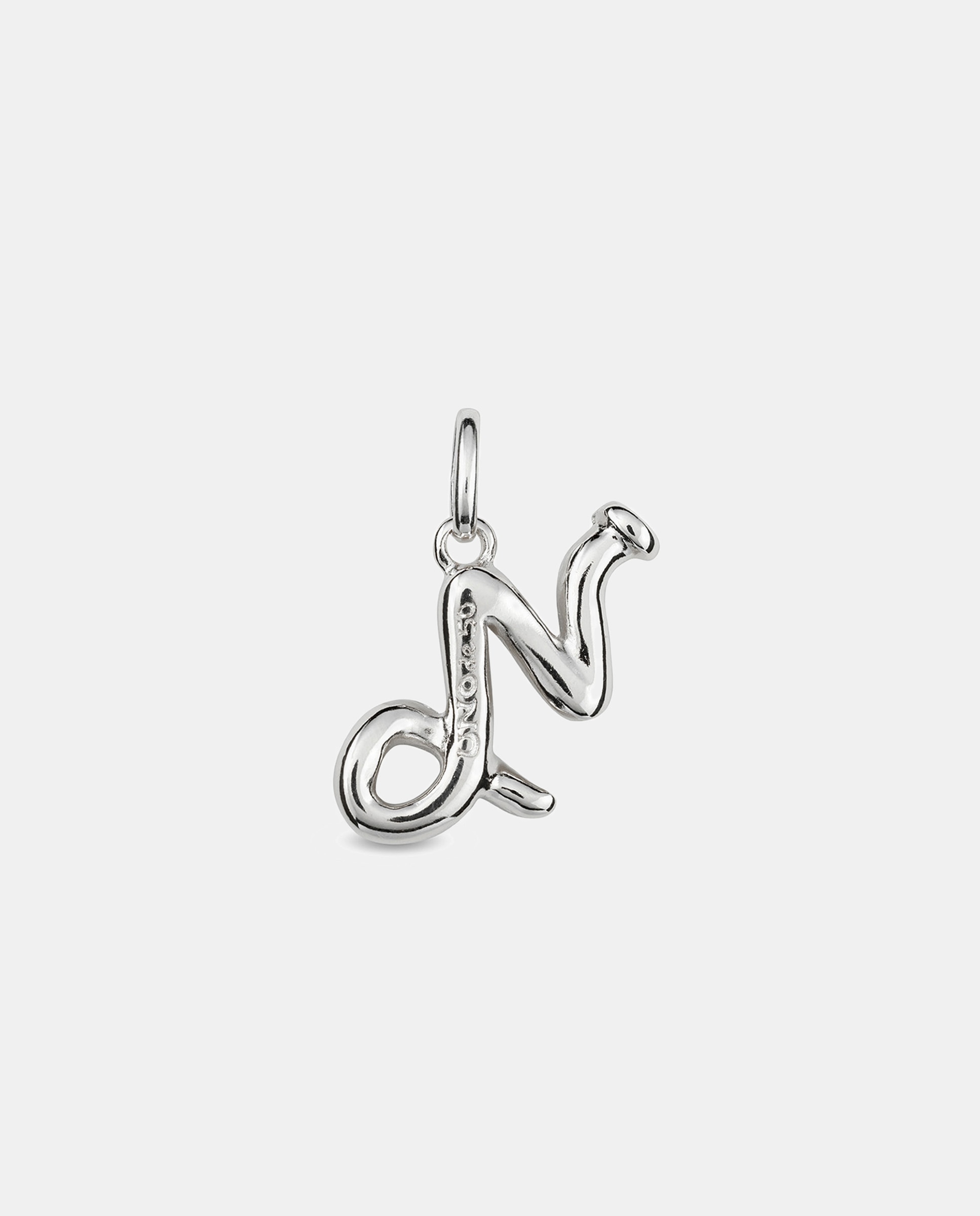 Charm Banhado em Prata de Lei com Forma de Signo Capricórnio Prata-1