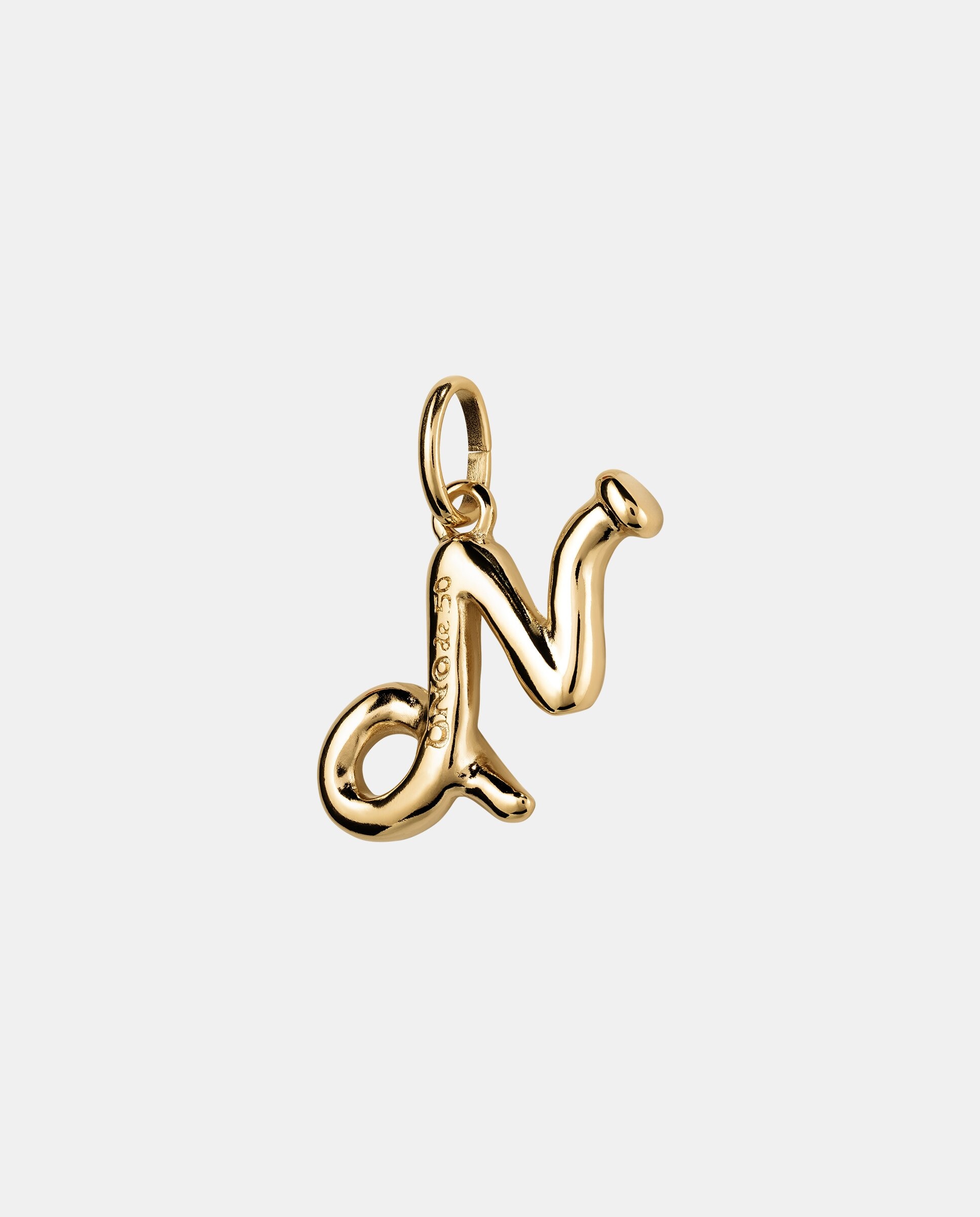 Charm Banhado a Ouro de 18k com Forma de Signo Capricórnio Ouro-1