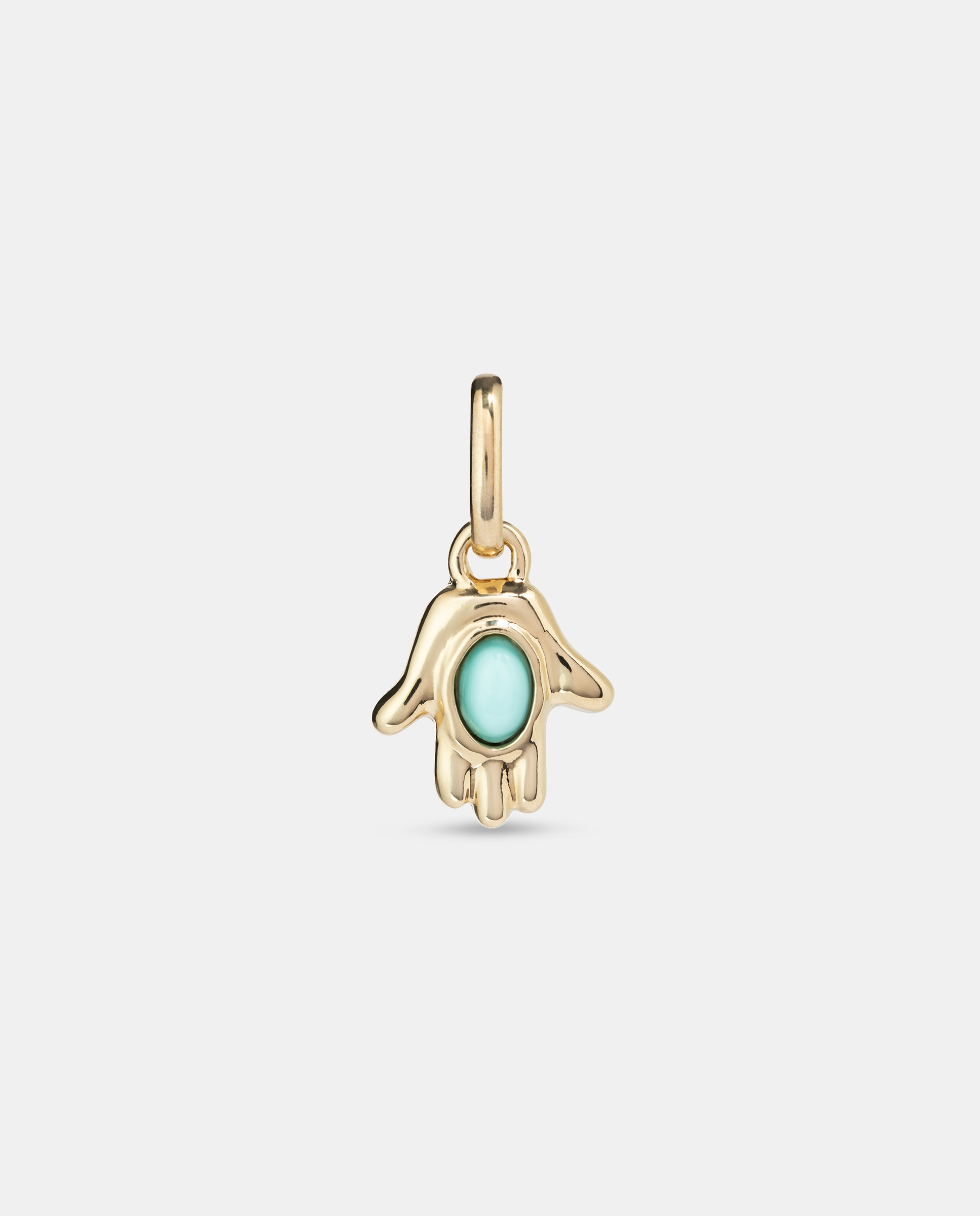 Charm Banhado a Ouro 18k com Forma de Mão Ouro-1
