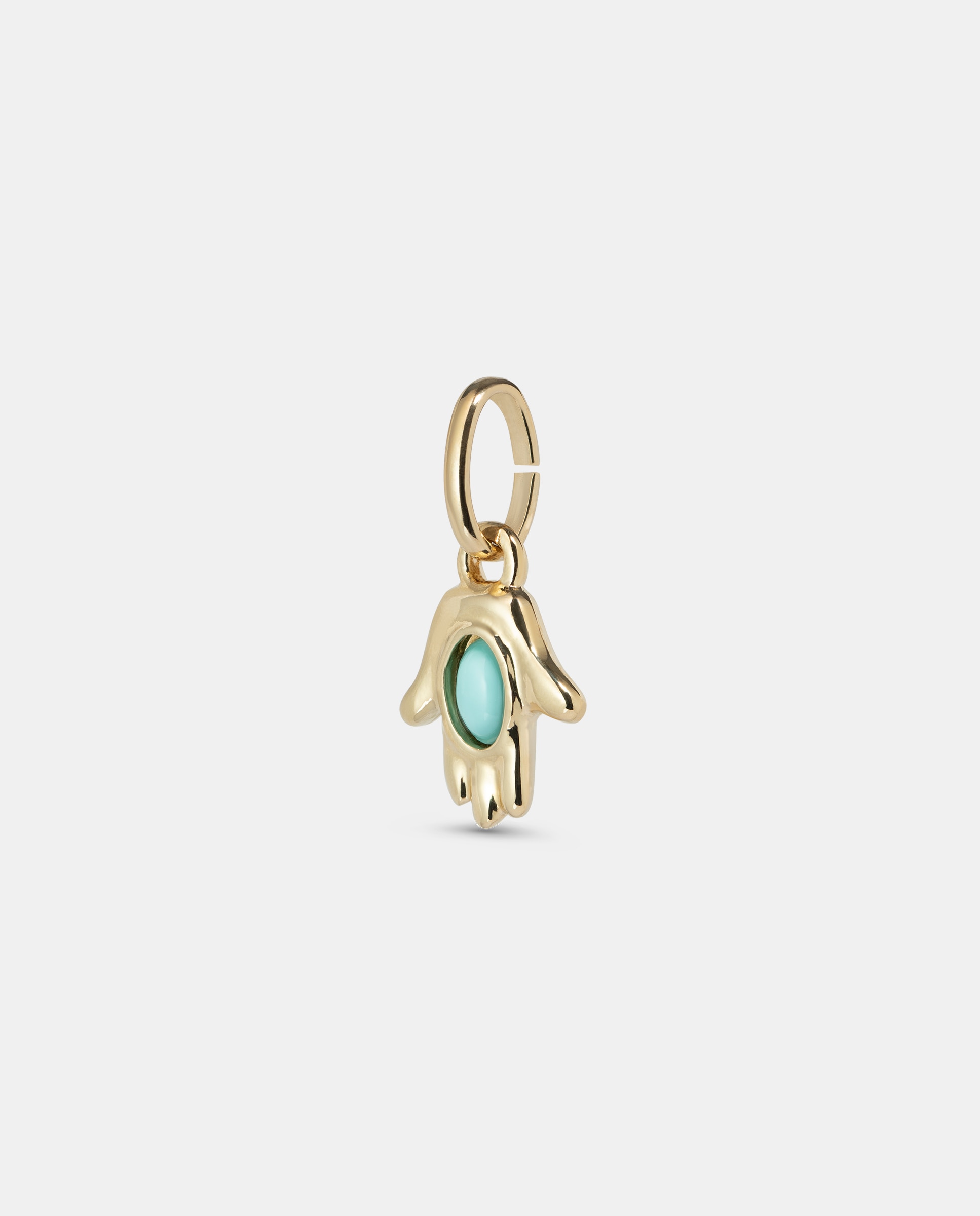 Charm Banhado a Ouro 18k com Forma de Mão Ouro-2