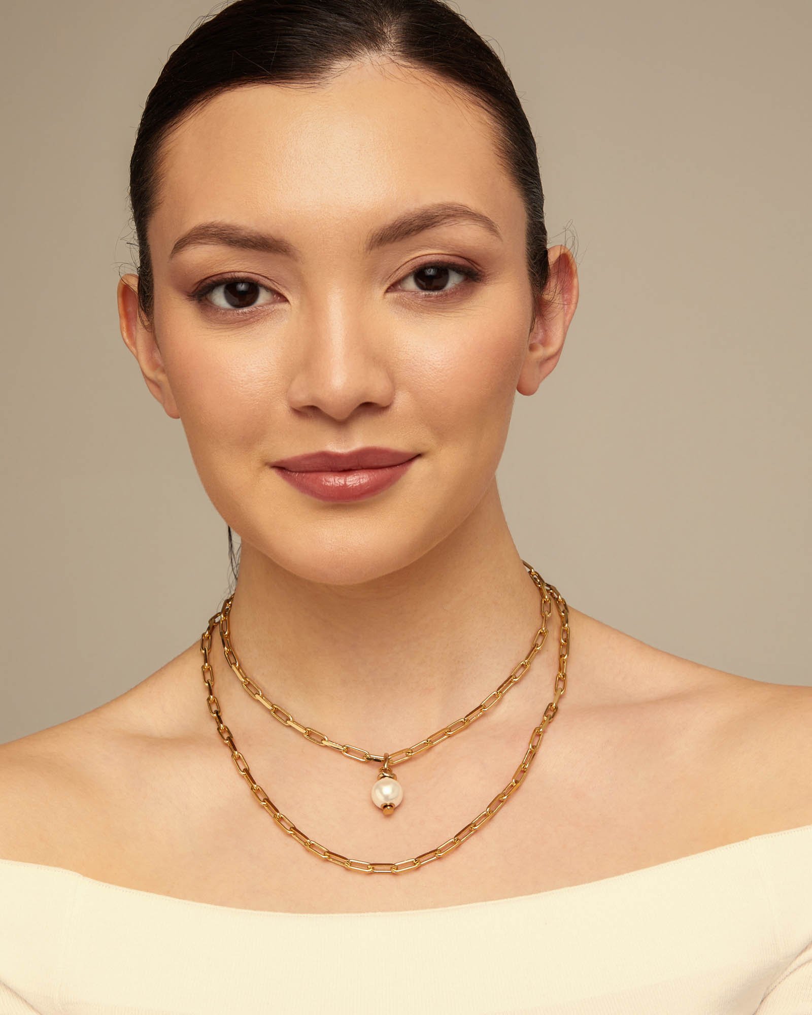 Corrente Comprida Banhada a Ouro de 18k Ouro-6