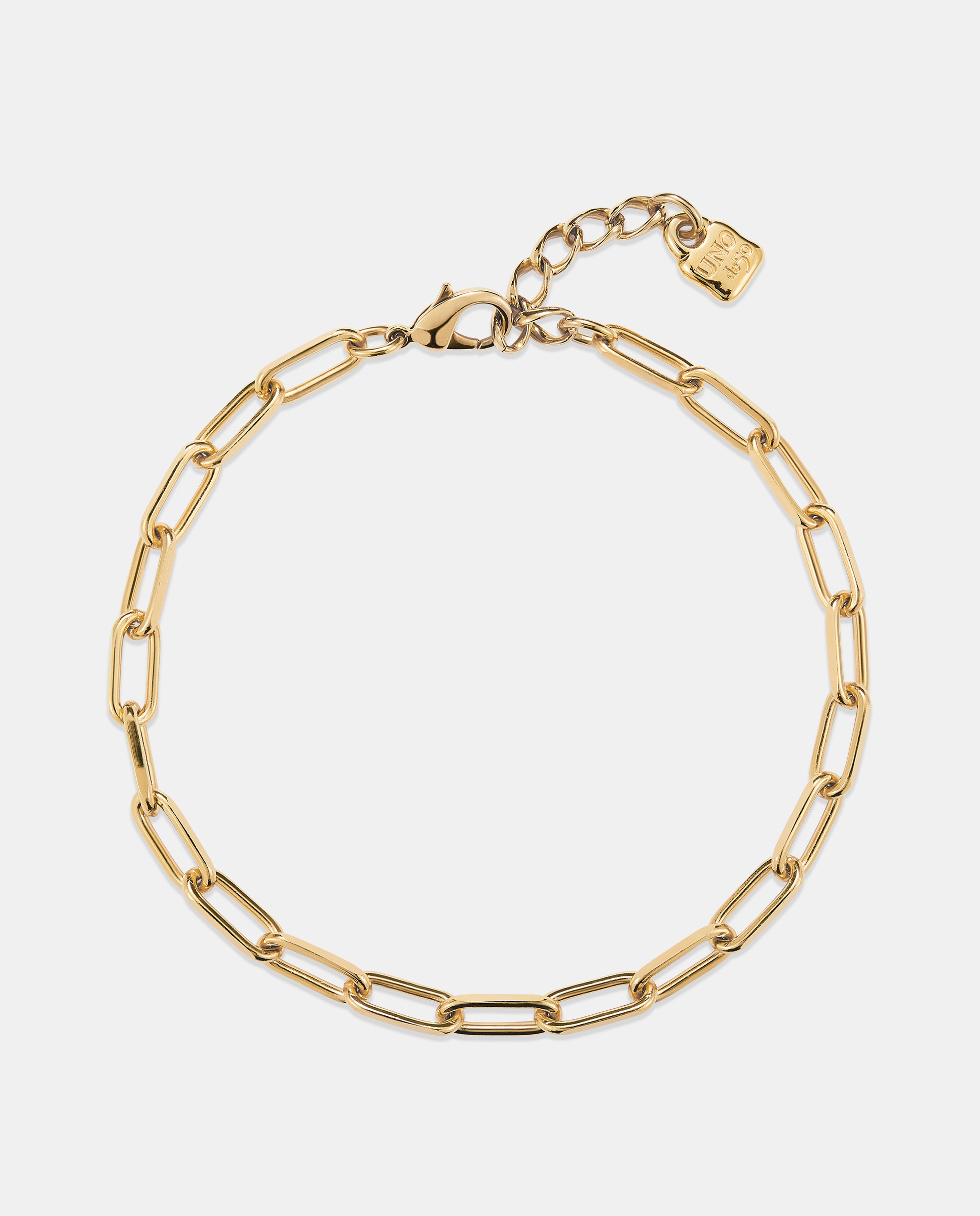 Corrente Banhada a Ouro 18k com Elos Ouro-1