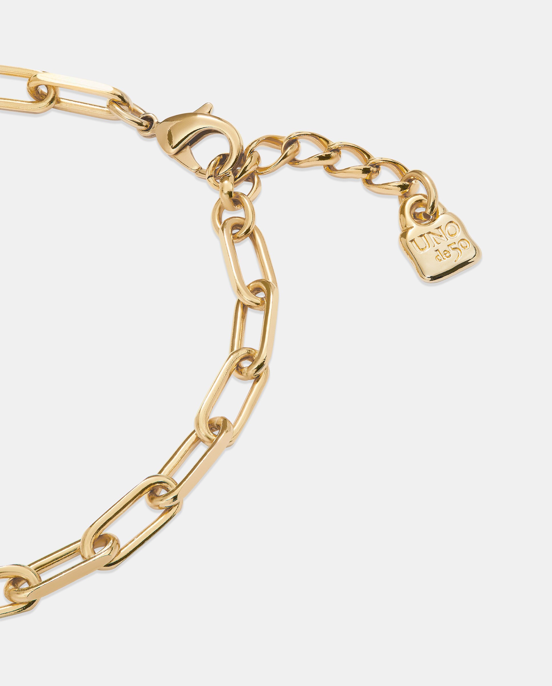 Corrente Banhada a Ouro 18k com Elos Ouro-4
