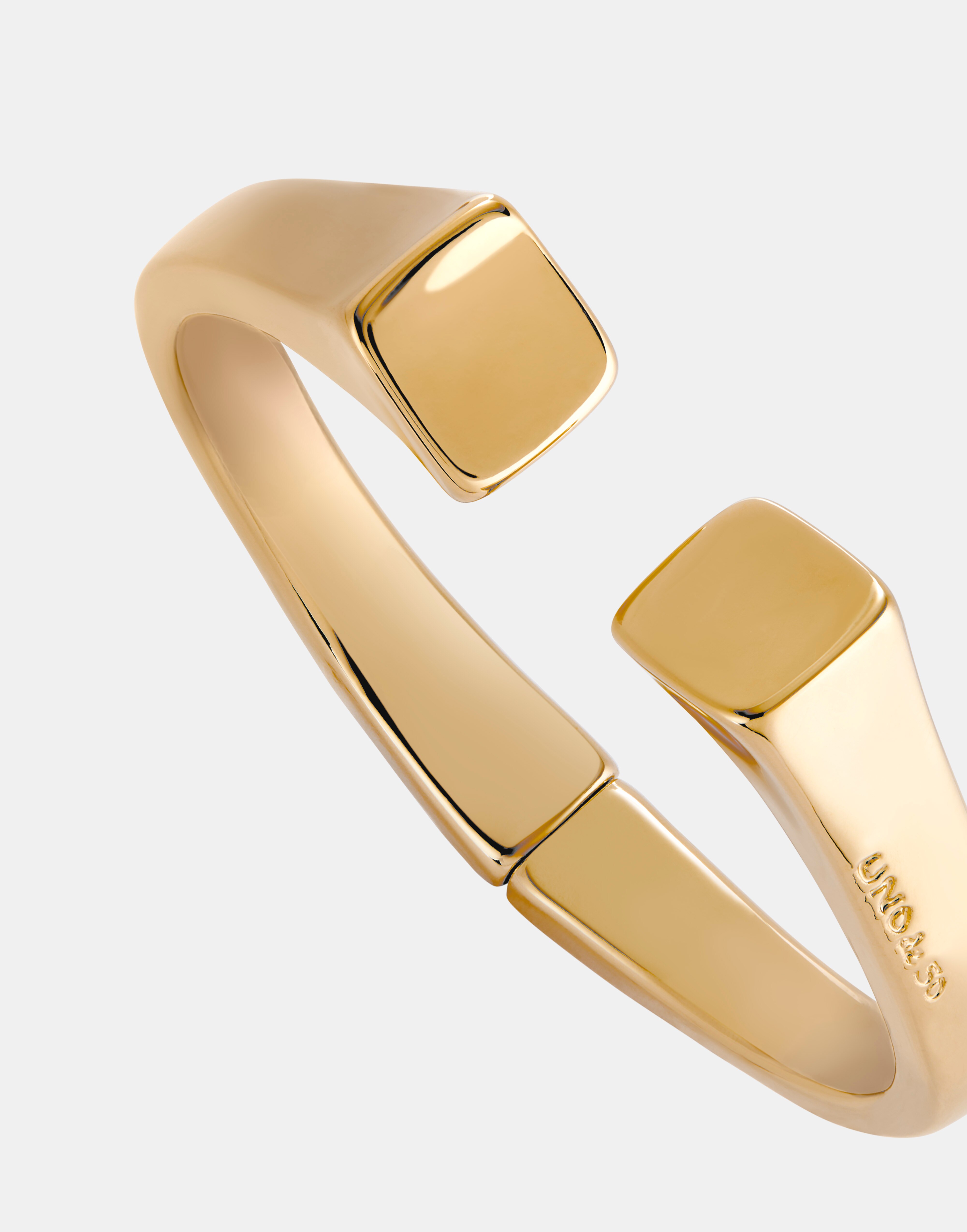 Pulseira com Mola Interior Banhada a Ouro 18k Ouro-5