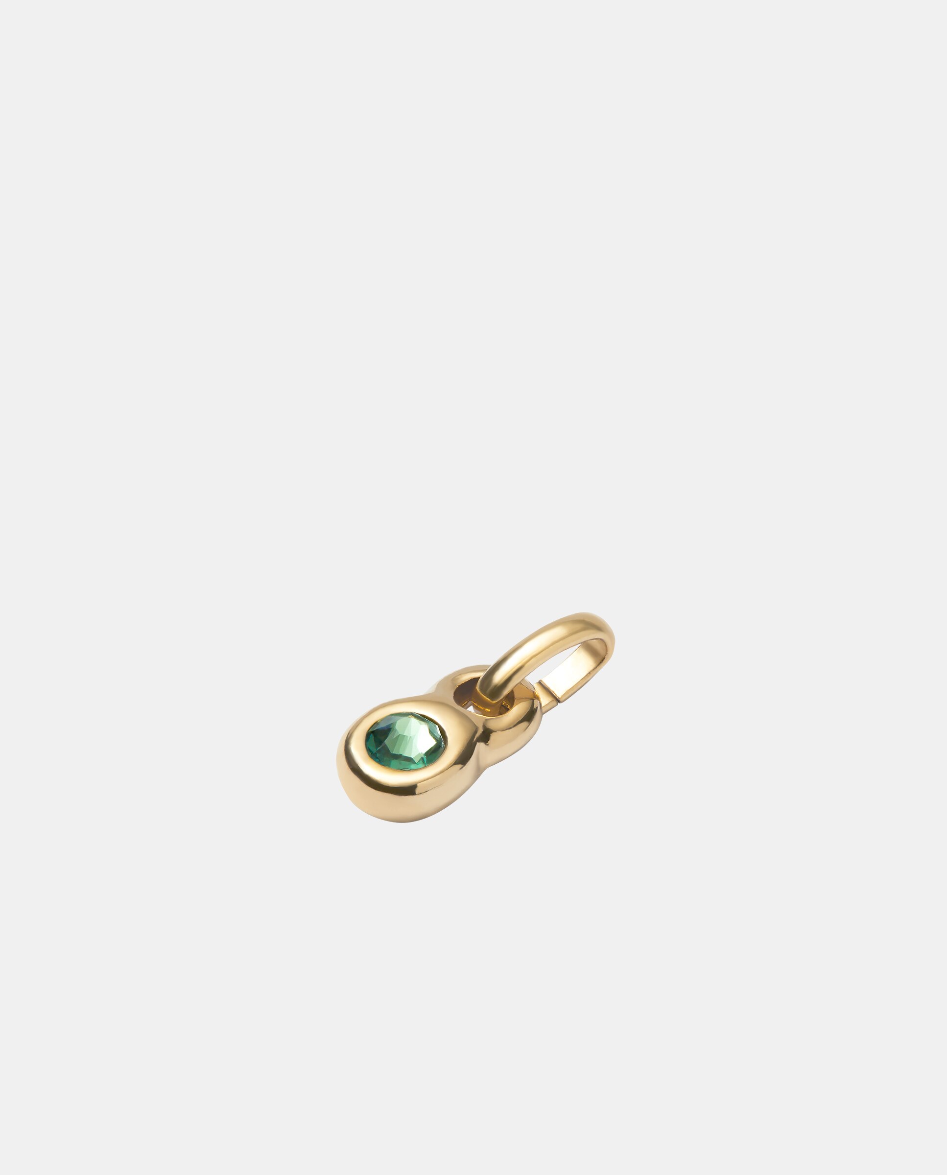 Charm Banhado a Ouro 18k com Cristal Ouro-2
