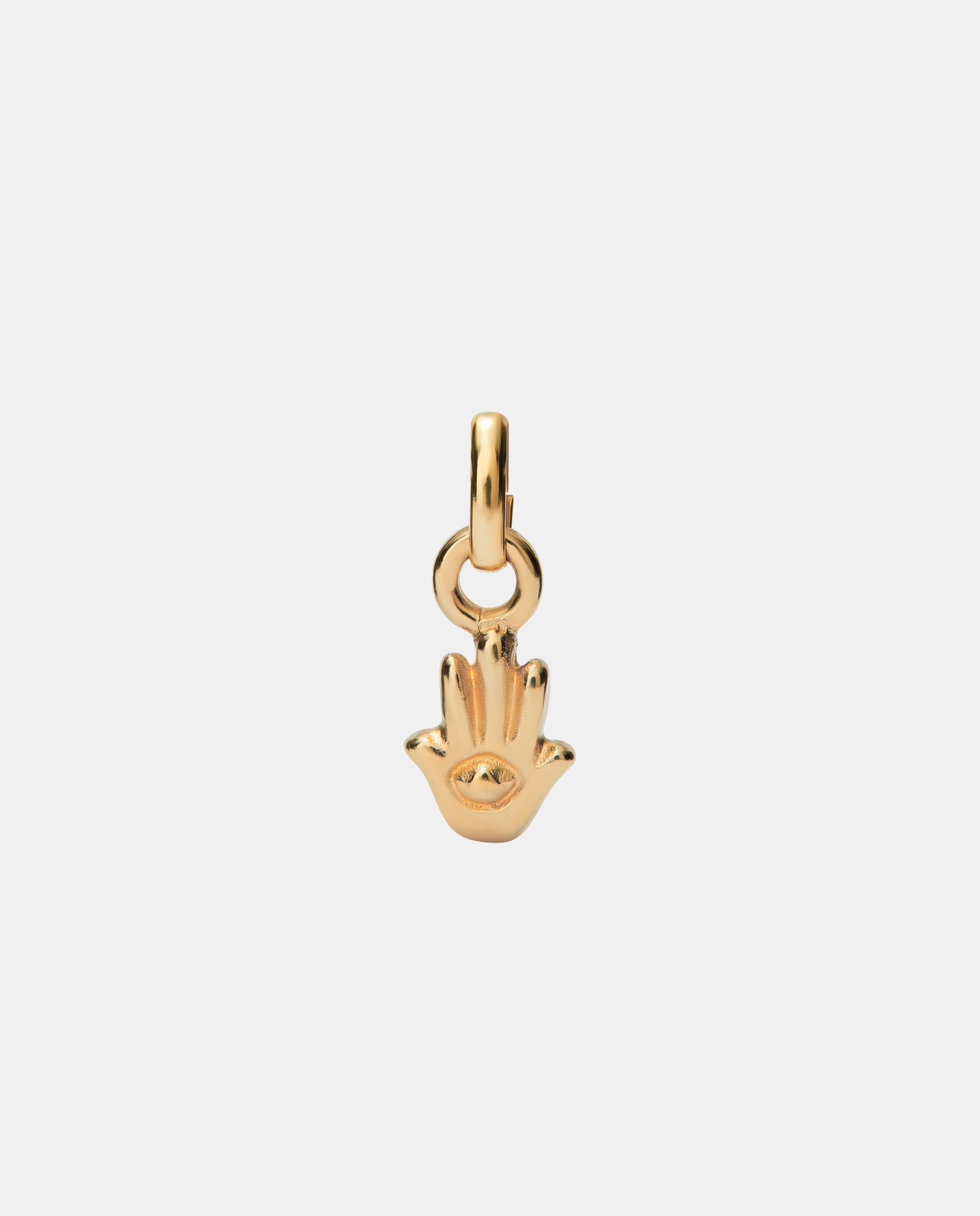 Imagem 0 de Charm Banhado a Ouro 18k com Forma de Mão de Fátima