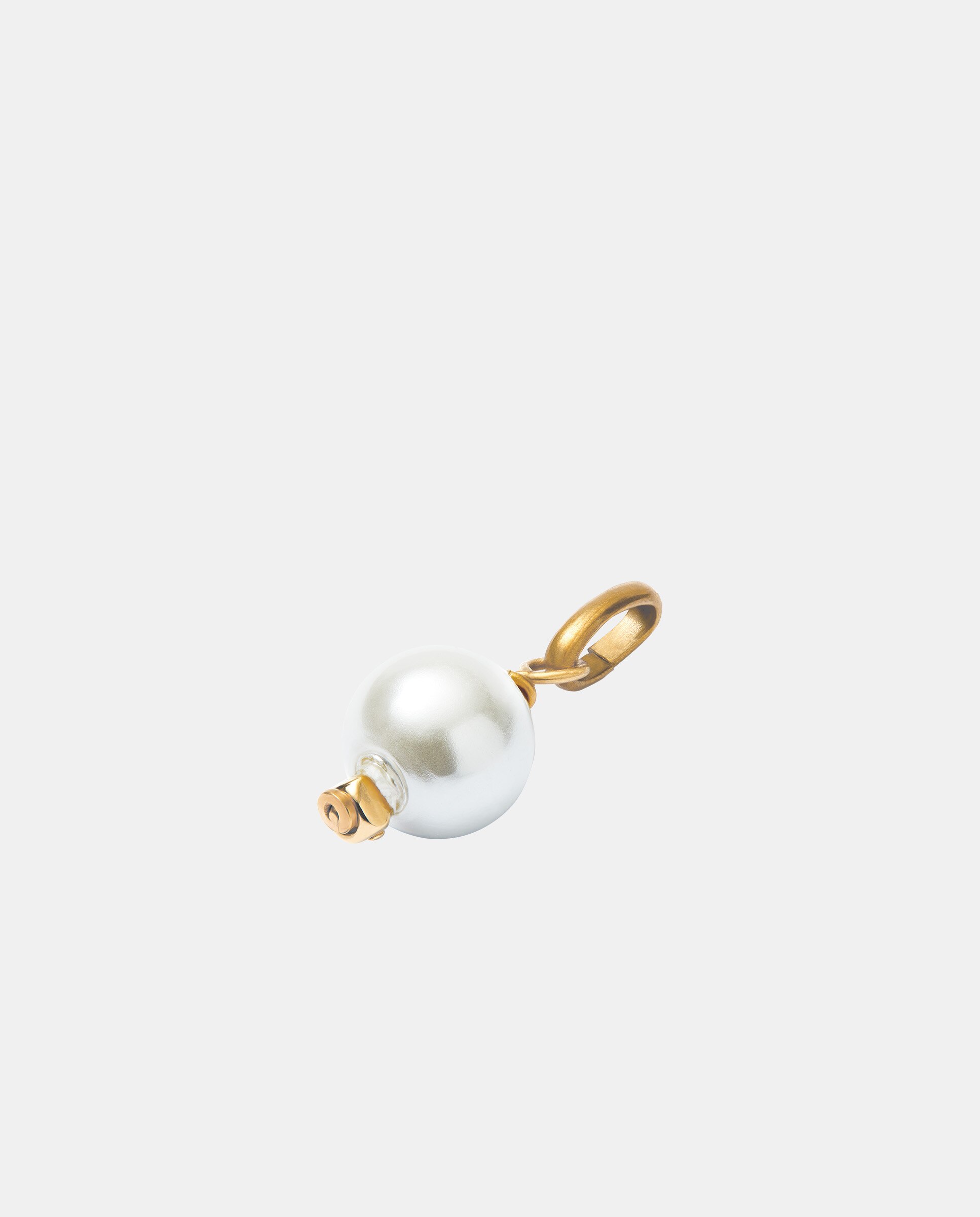 Charm Banhado em Ouro 18k com Pérola Ouro-2