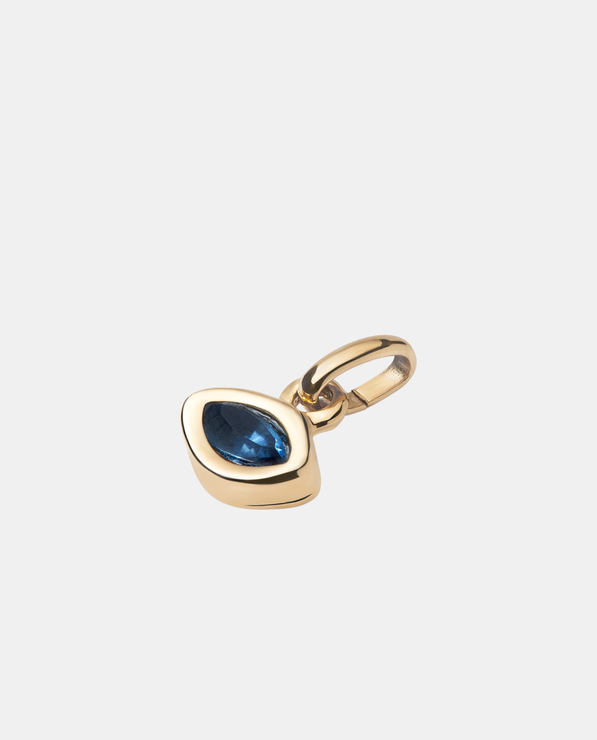 Charm Banhado a Ouro 18k com Cristal Ouro-2