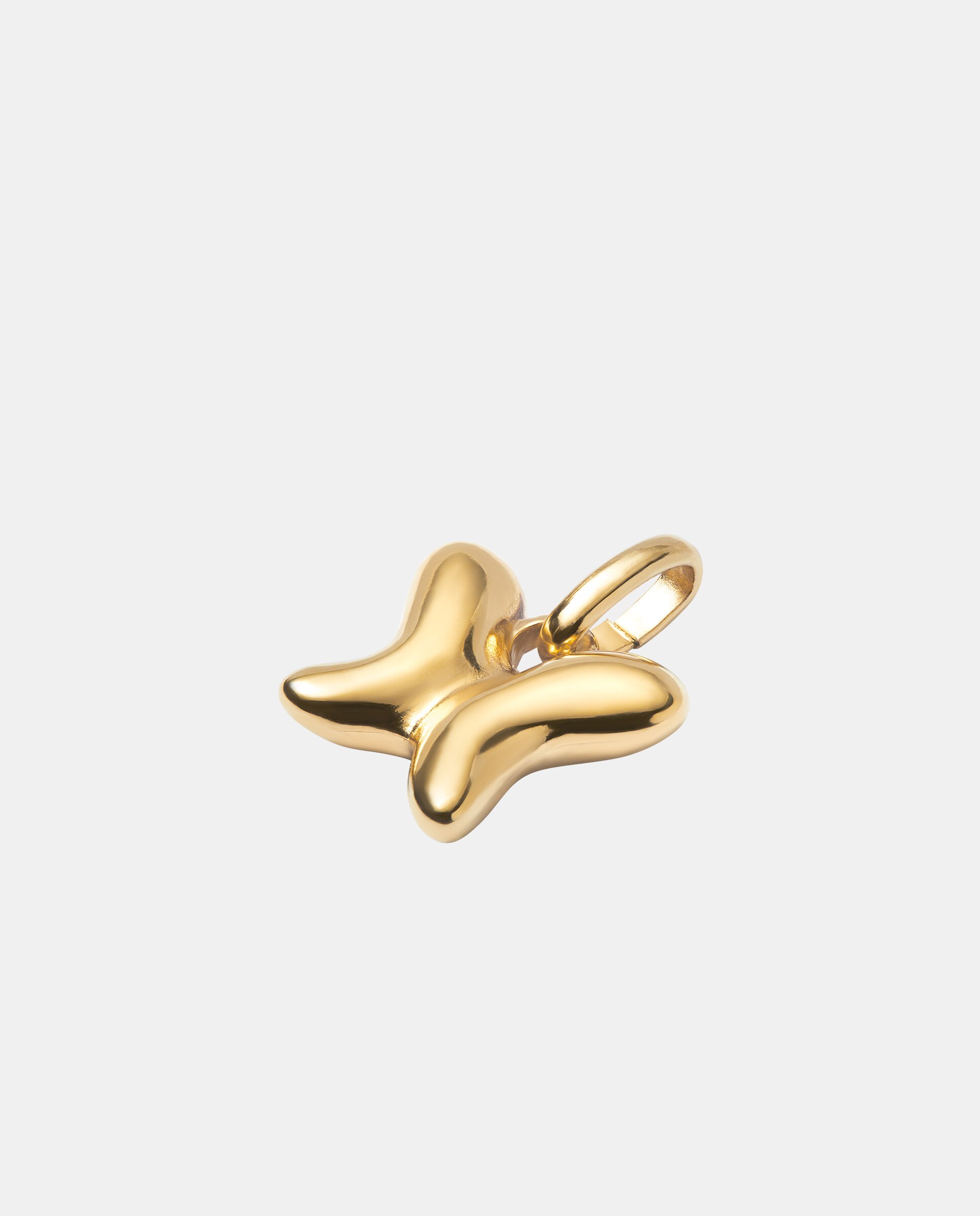 Charm Borboleta Banhado a Ouro 18k Ouro-2