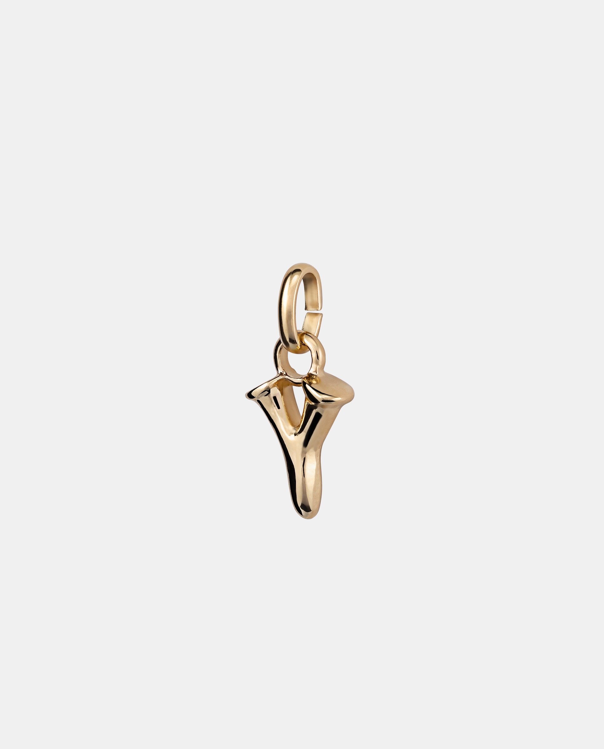 Charm Letra Y Pequena Banhado a Ouro 18k Ouro-1