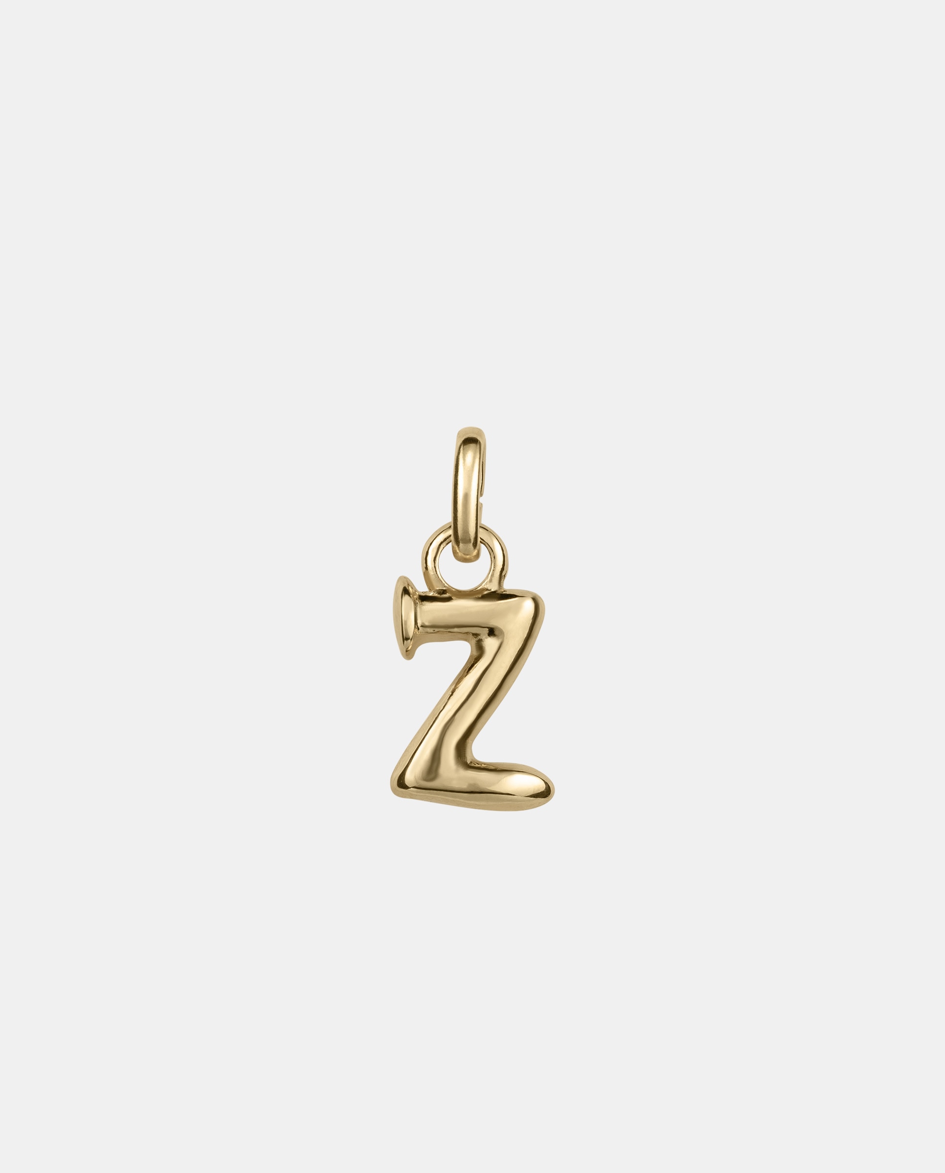 Charm Letra Z Pequena Banhado em Ouro 18k Ouro-1