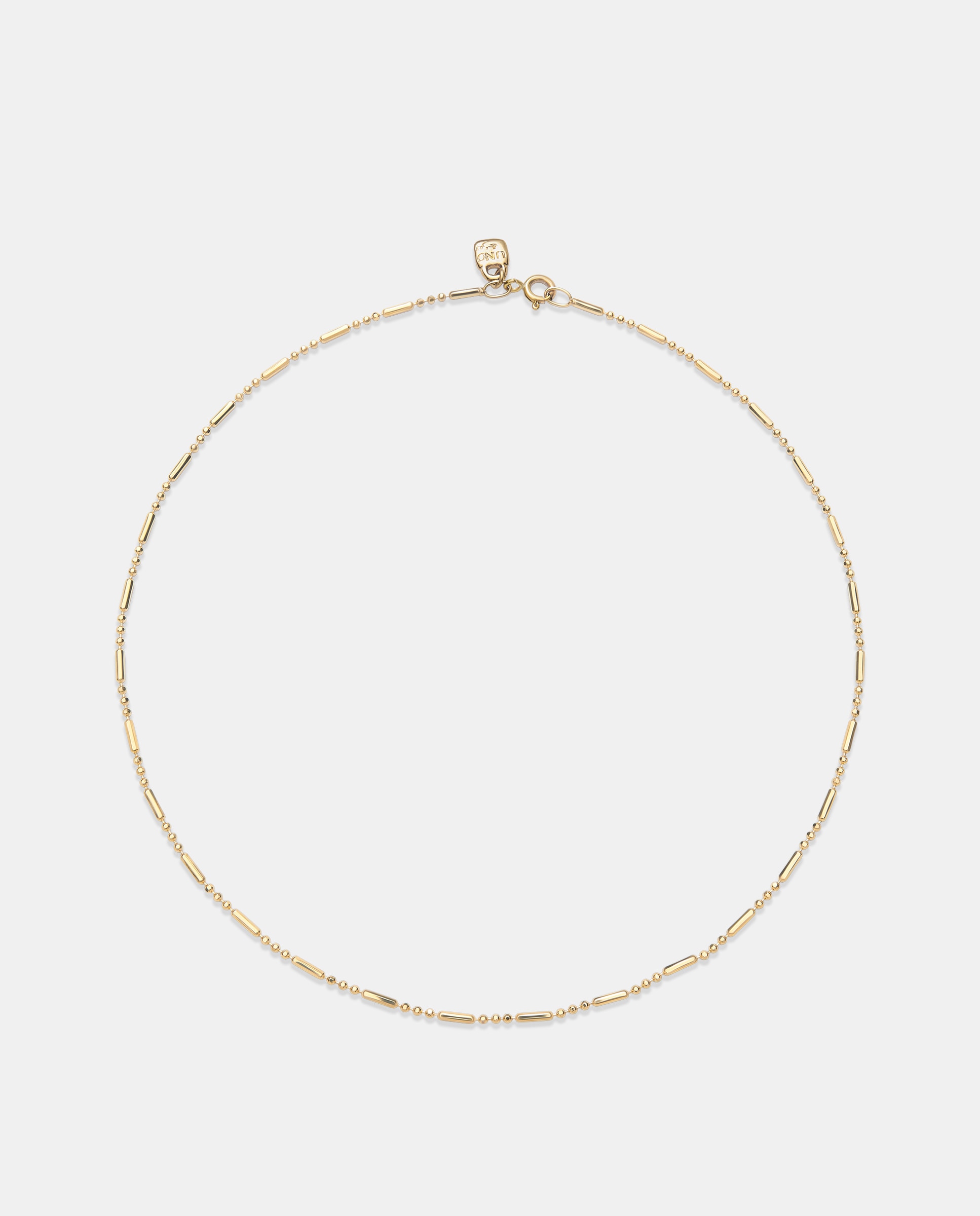 Corrente Curta Banhada a Ouro 18k Ouro-1