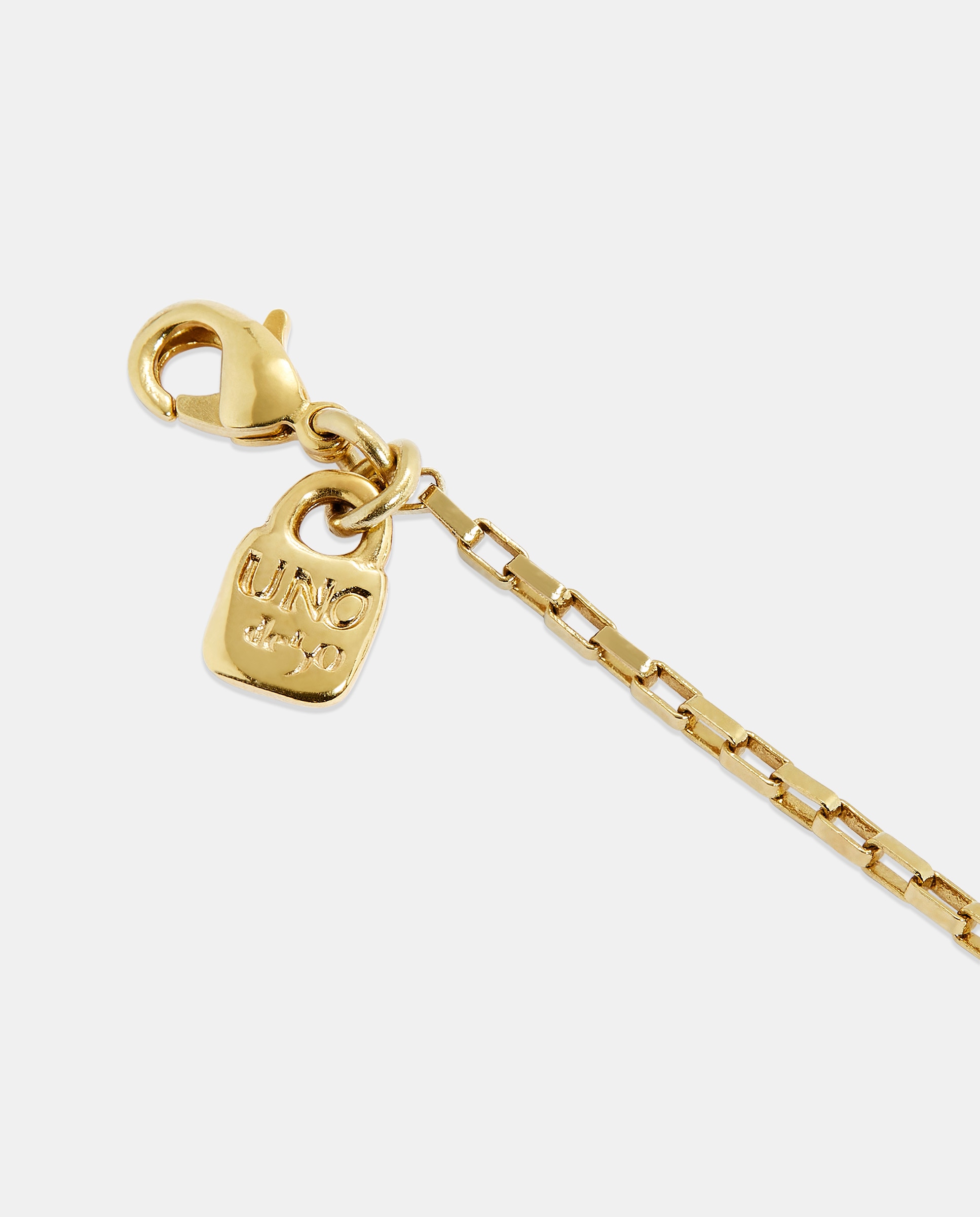 Corrente de Elos Curta Banhada a Ouro de 18k Ouro-4