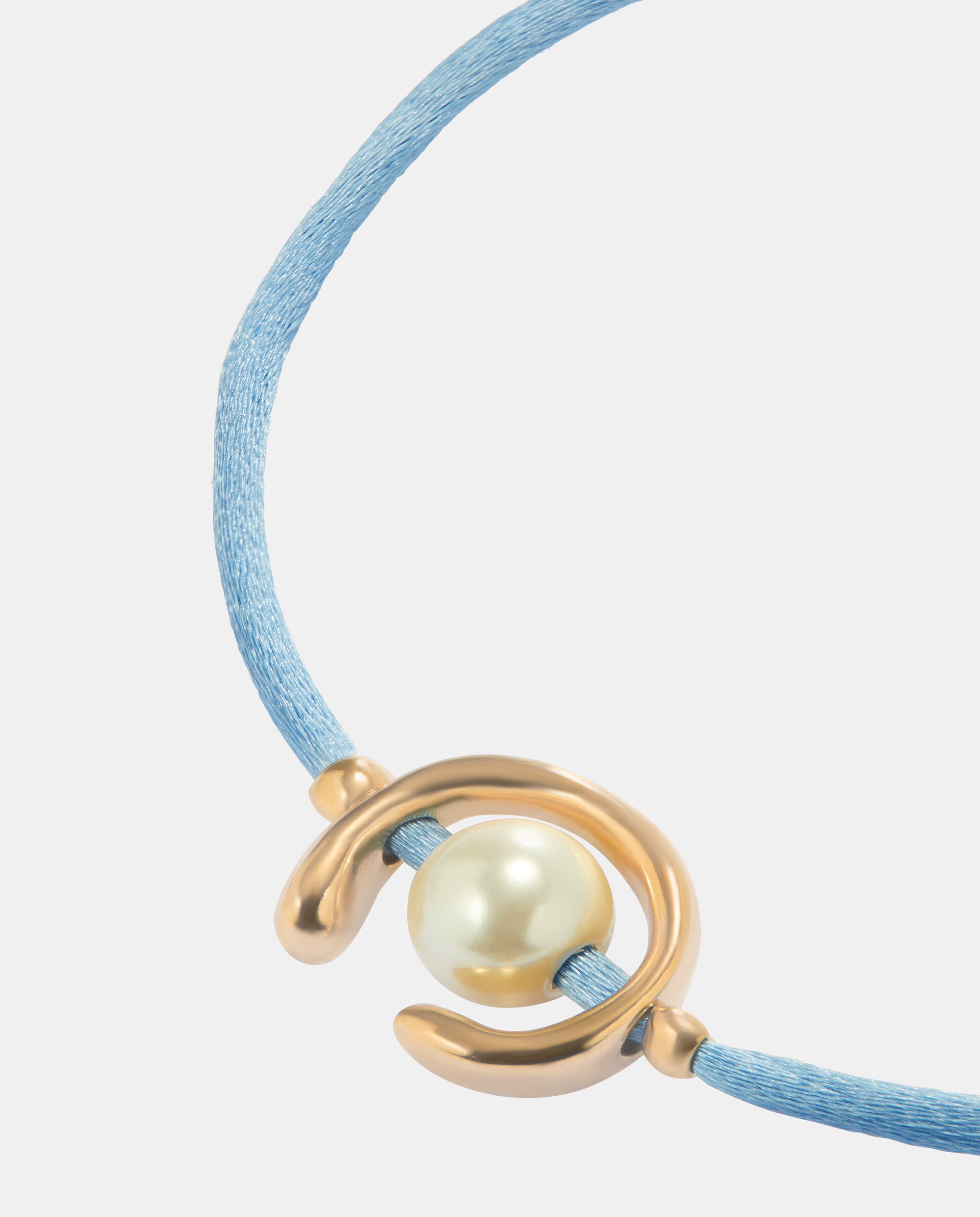 Pulseira de Fio com Pérola Shell e Fornitura Banhada em Ouro 18k Ouro-4