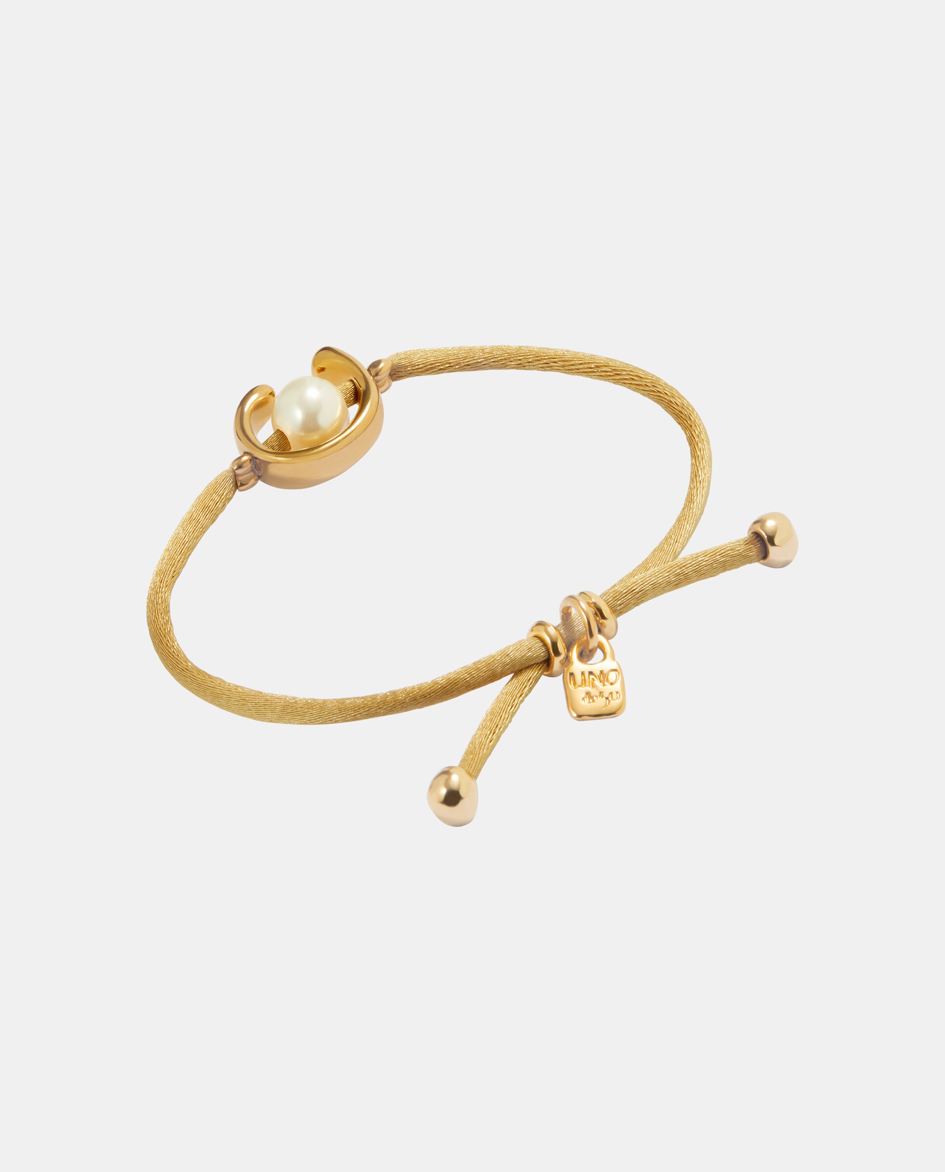Pulseira de Fio Camel com Pérola Shell Fornitura Banhada em Ouro 18k Ouro-2