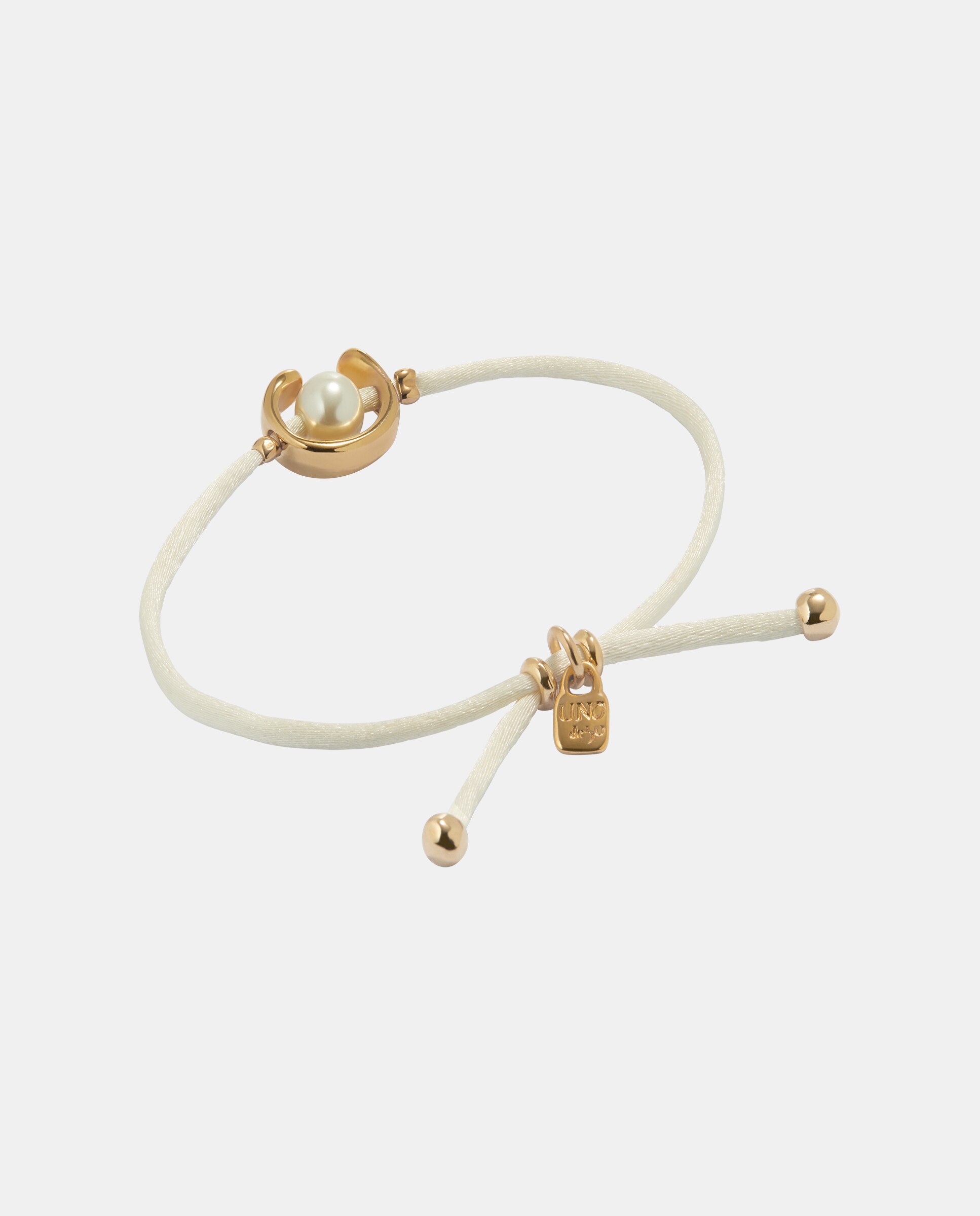 Pulseira de Fio com Pérola Shell e Fornitura Banhada em Ouro 18k Ouro-2