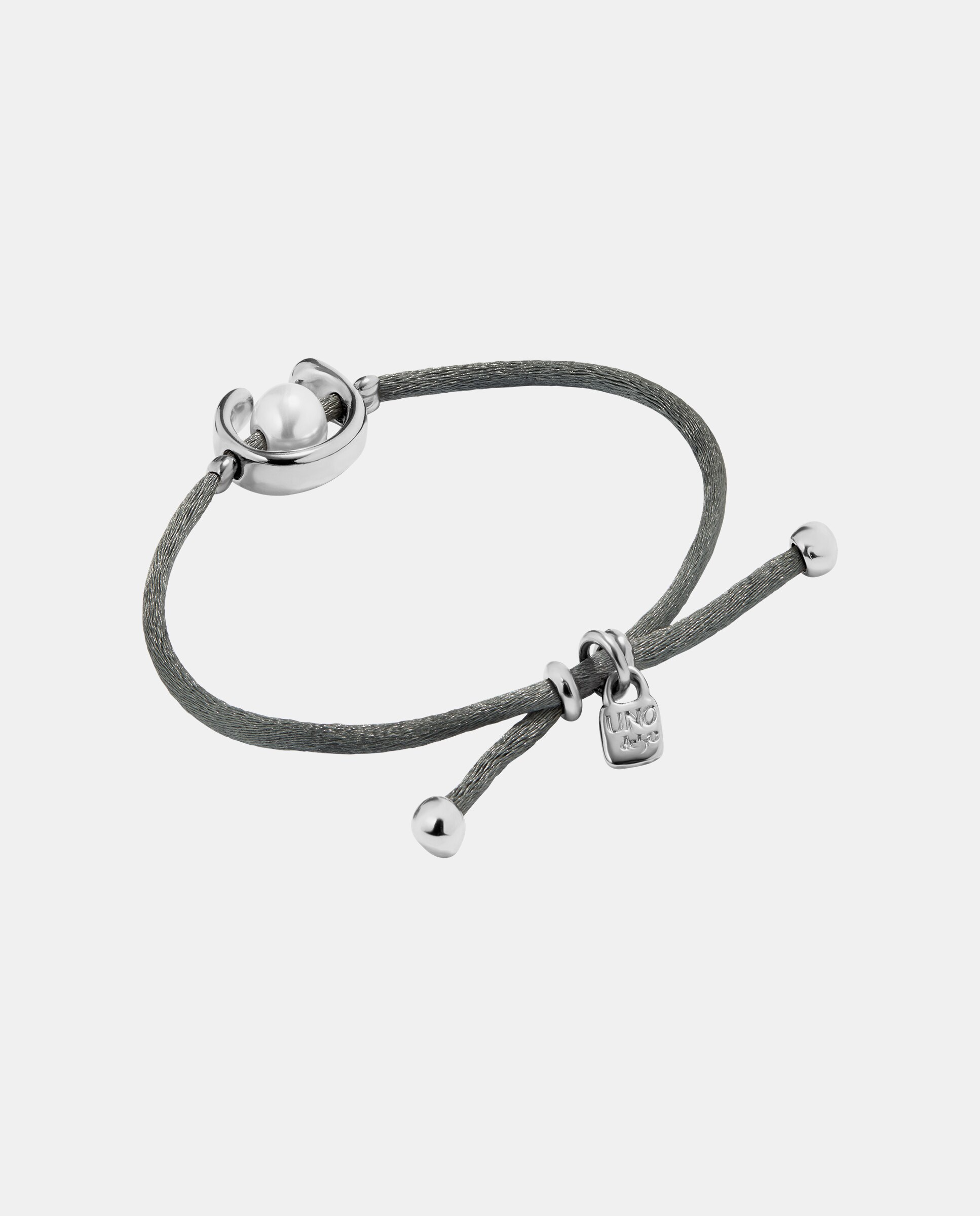 Pulseira de Fio com Pérola Shell e Fornitura Banhada em Prata de Lei Prata-2