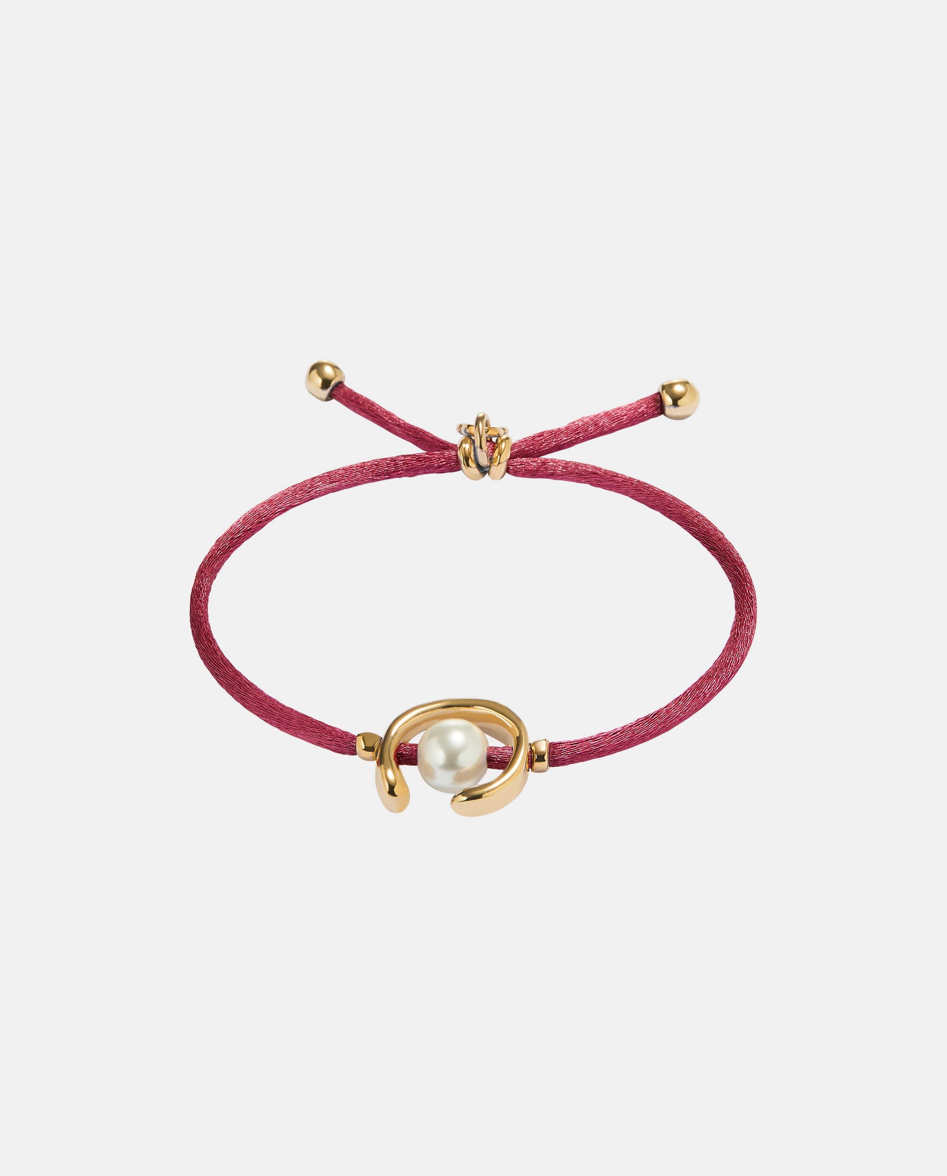 Pulseira de Fio com Pérola Shell e Fornitura Banhada em Ouro 18k Ouro-1