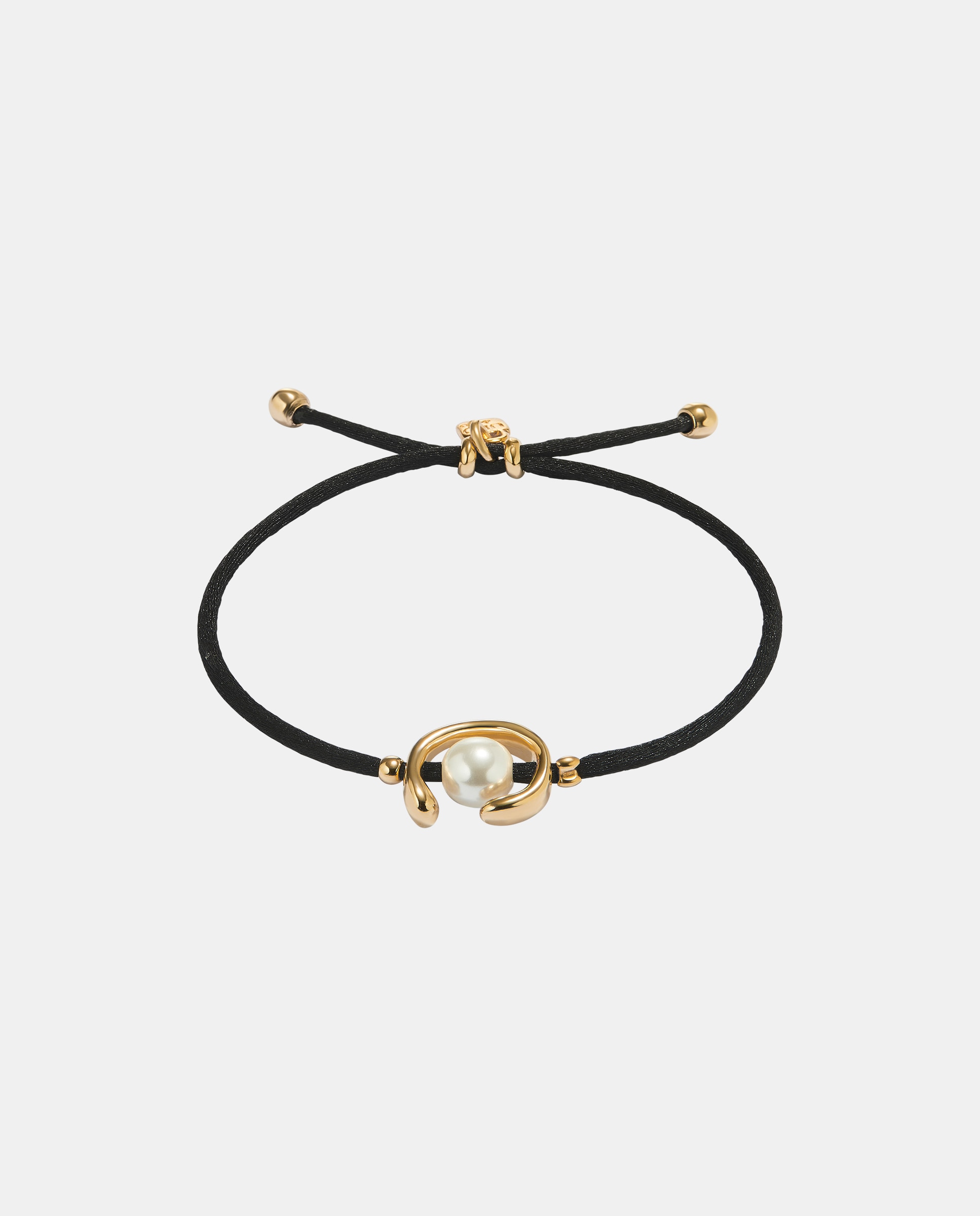 Pulseira de Fio com Pérola Shell e Fornitura Banhada em Ouro 18k Ouro-1