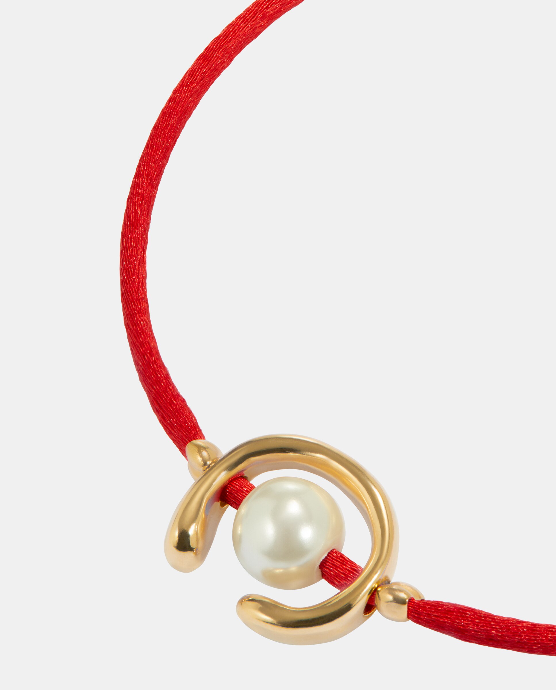Pulseira de Fio com Pérola Shell e Fornitura Banhada em Ouro 18k Ouro-3