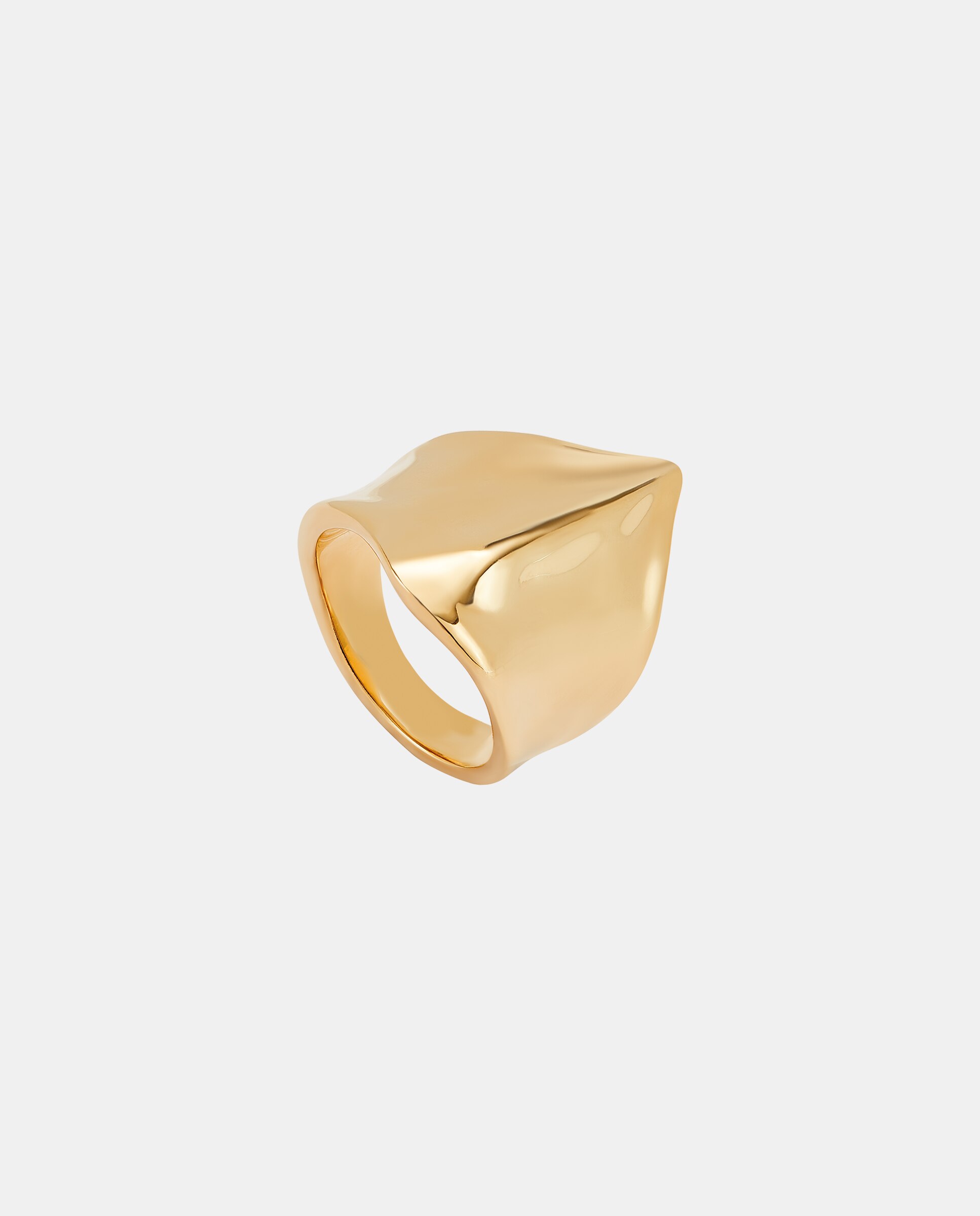 Anel Banhado a Ouro 18k Figura Mantarraya Ouro-3