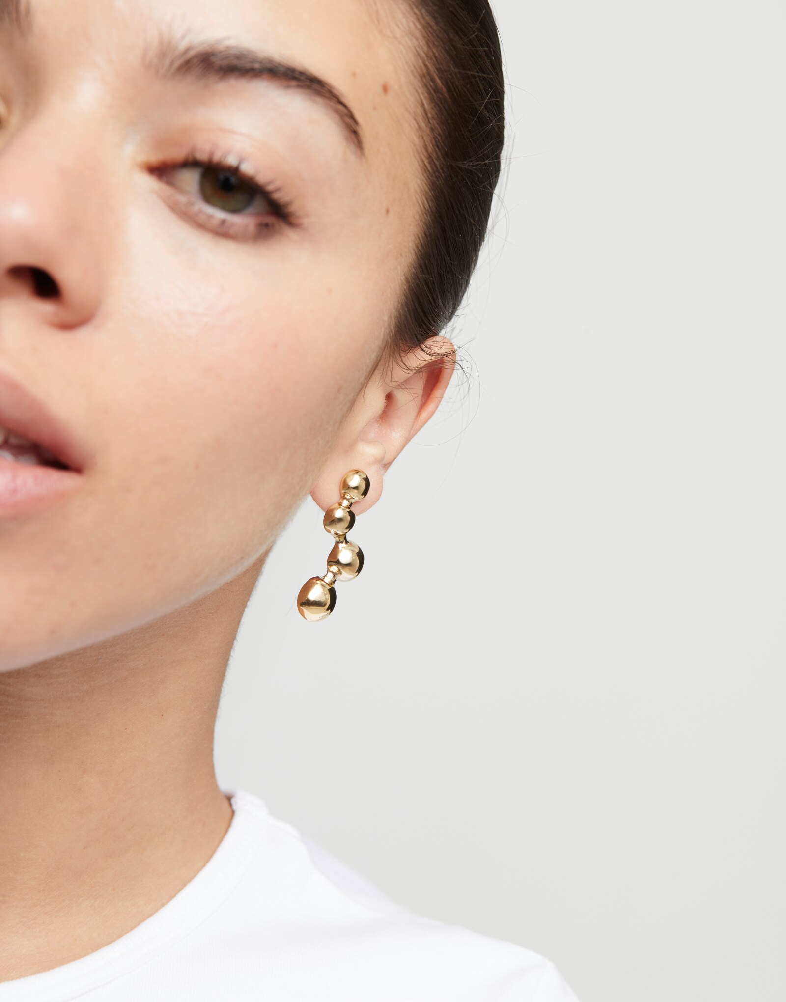 Brincos Banhados a Ouro 18k Ouro-5