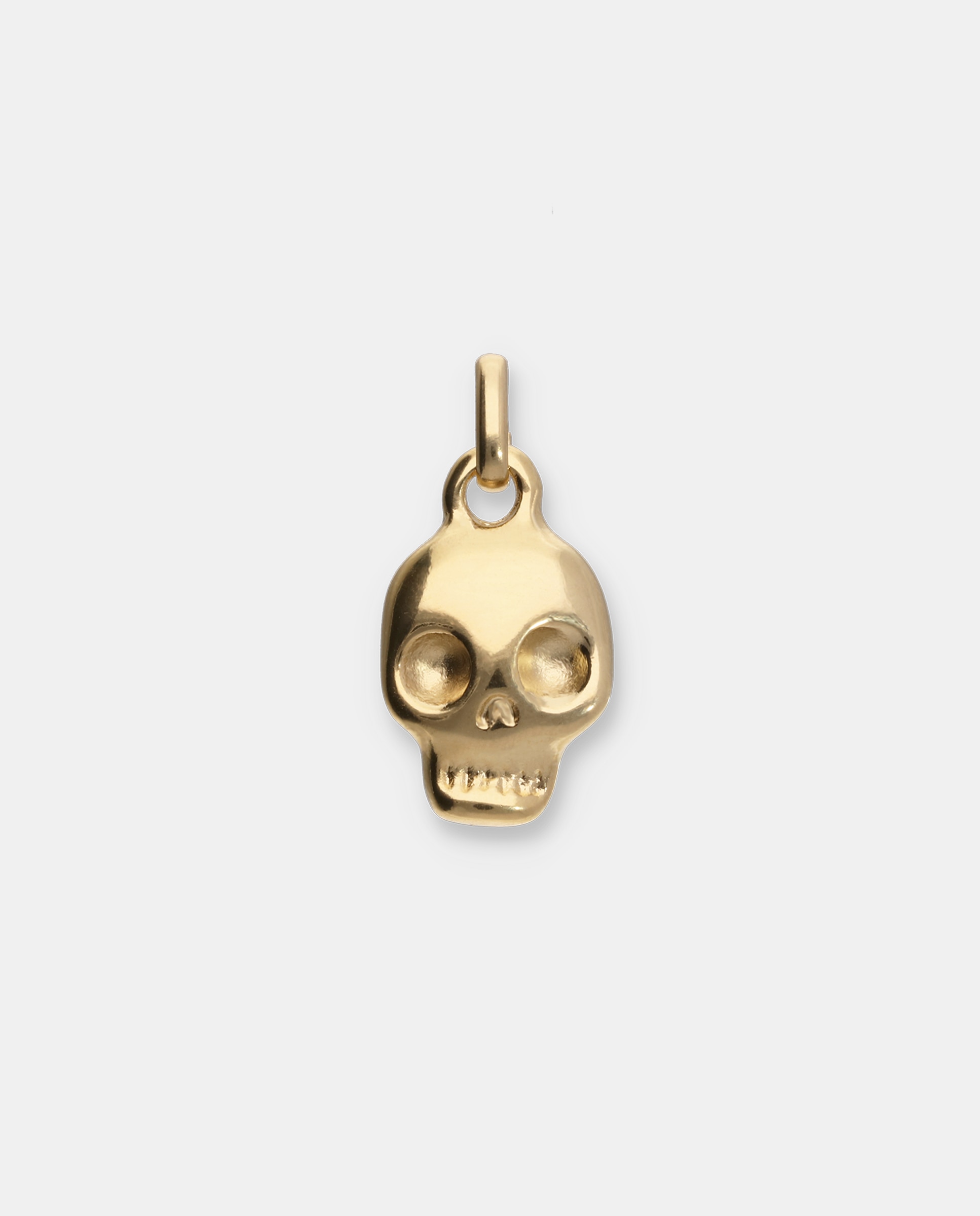 Imagem 0 de Charm Banhado a Ouro 18k em Forma de Caveira