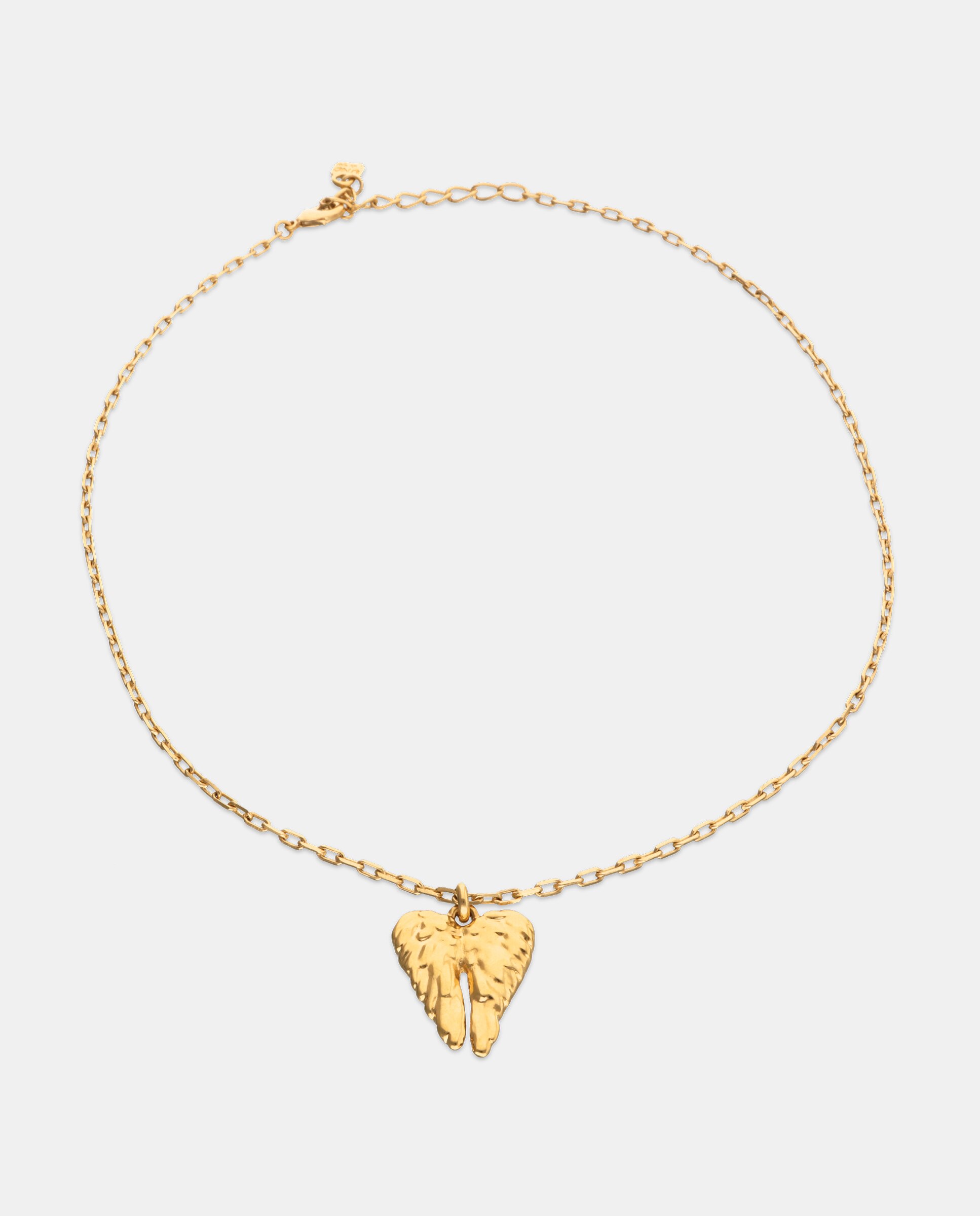 Colar Banhado a Ouro 18k com Detalhe de Asas Ouro-3