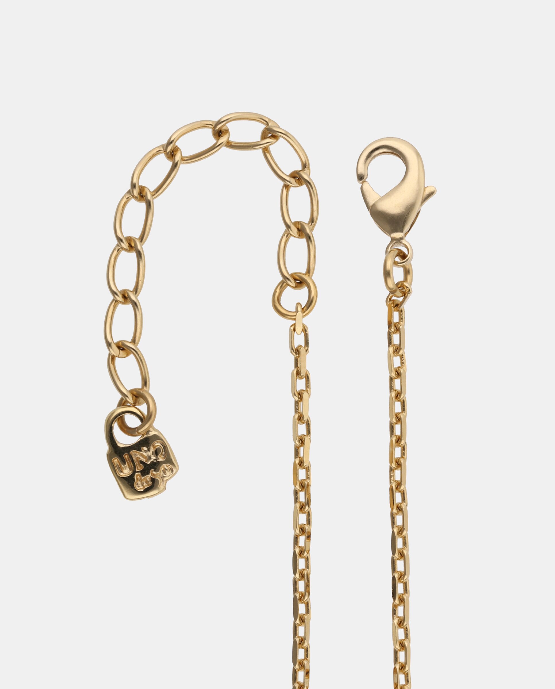 Colar Banhado a Ouro 18k com Cristal Facetado Ouro-4