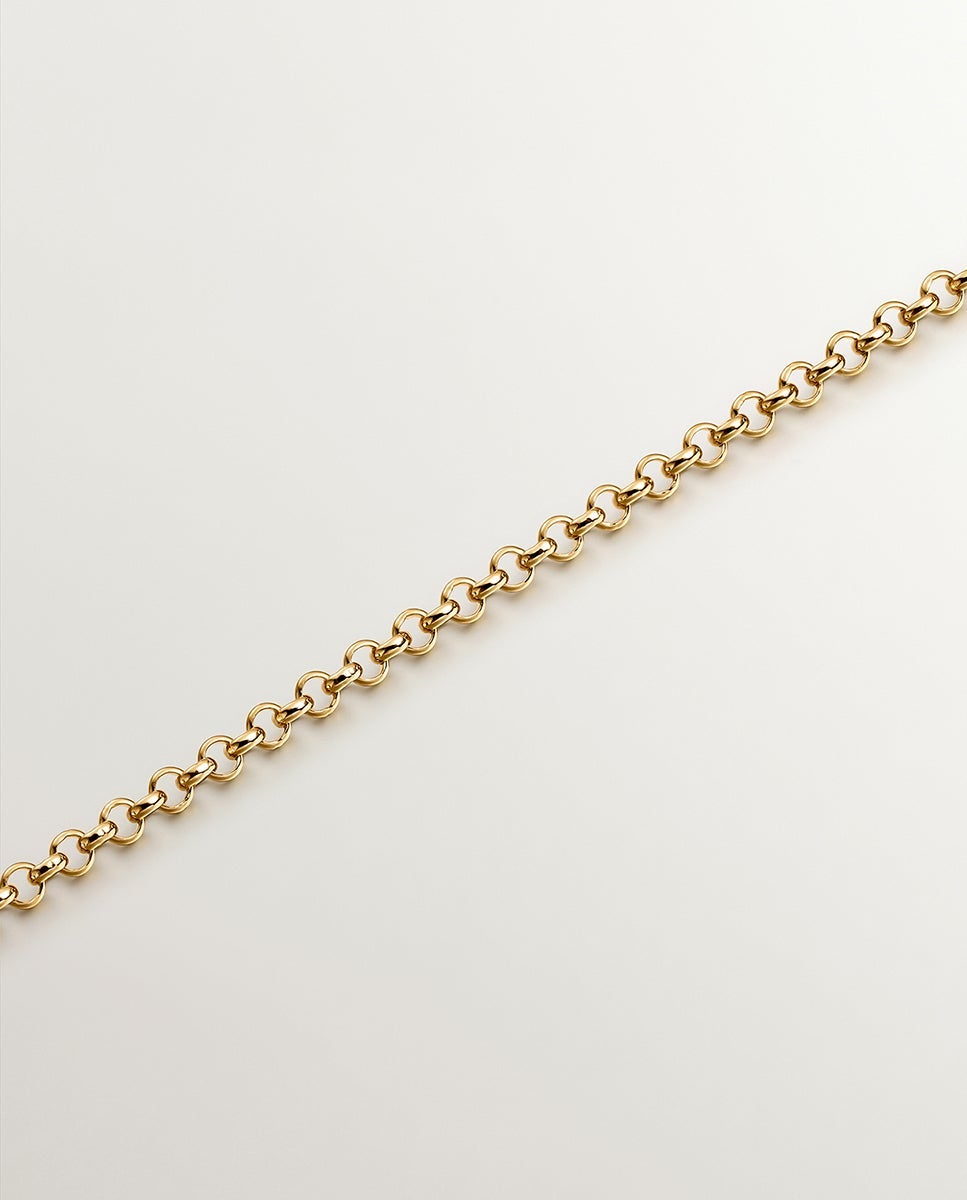 Corrente com Pingente de Prata 925 Banhada a Ouro Amarelo de 18k com Cruz Dourado-4