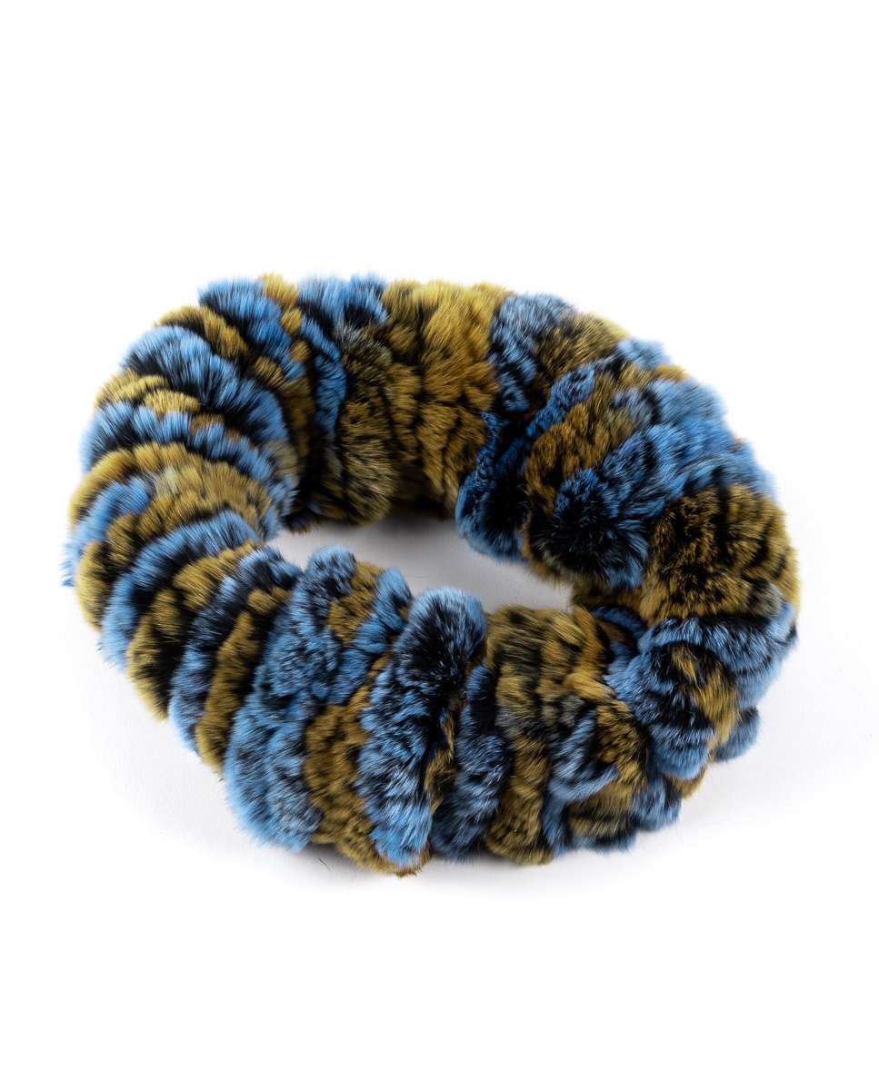 Imagem 0 de Gola de Pelo de Rex em Multicolor