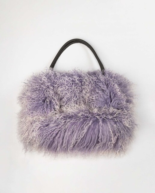 Imagem 0 de Mala Grande Multiposições de Pelo de Cordeiro Do Tibet