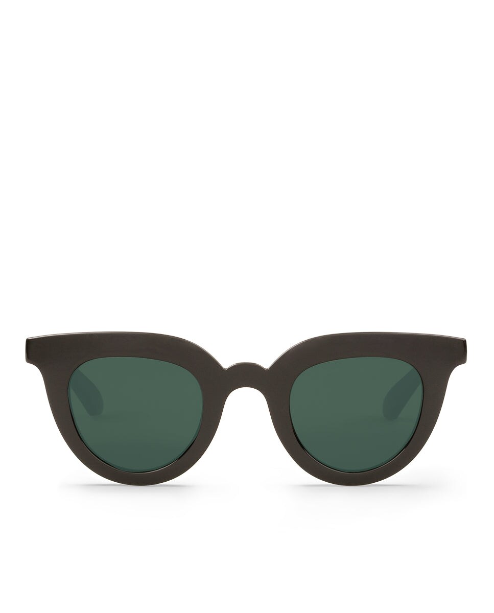 Óculos de Sol em Preto Mr. Boho com Armação de Acetato e Lente Clássica Preto-2