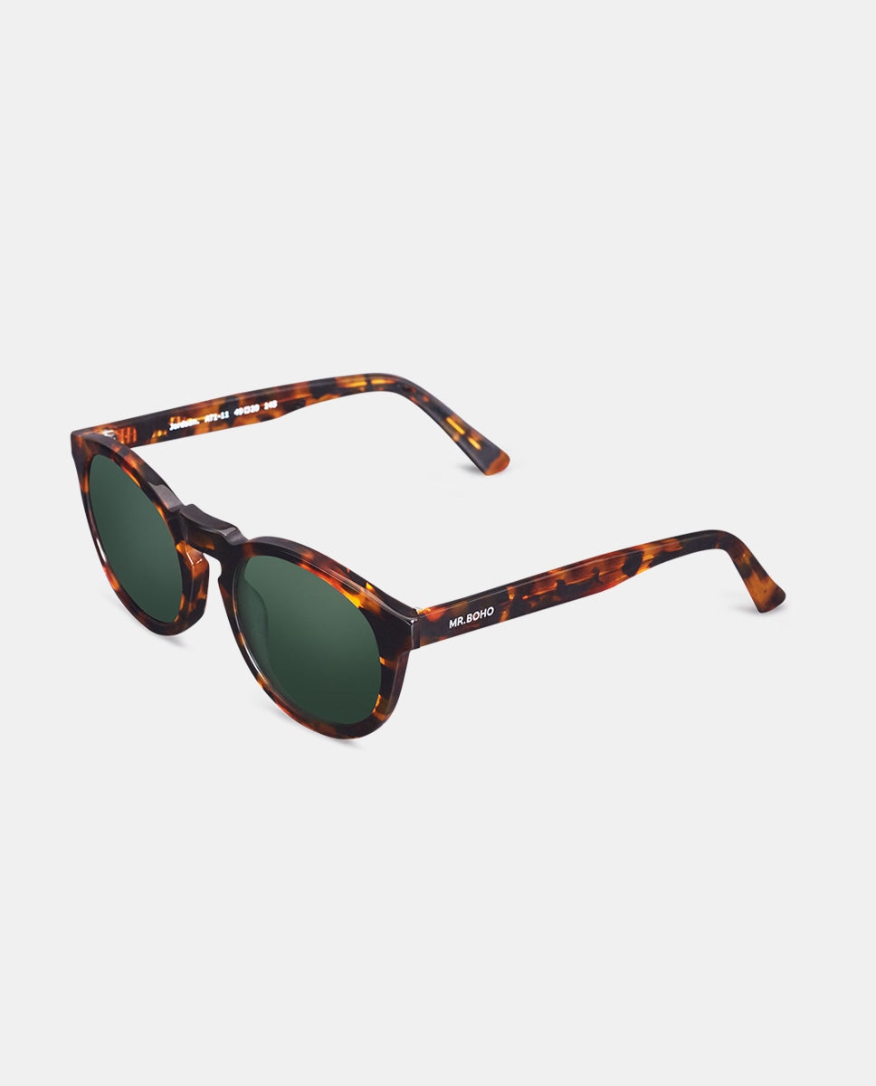 Óculos de Sol com Armação de Acetato Multicolor Madeira-2