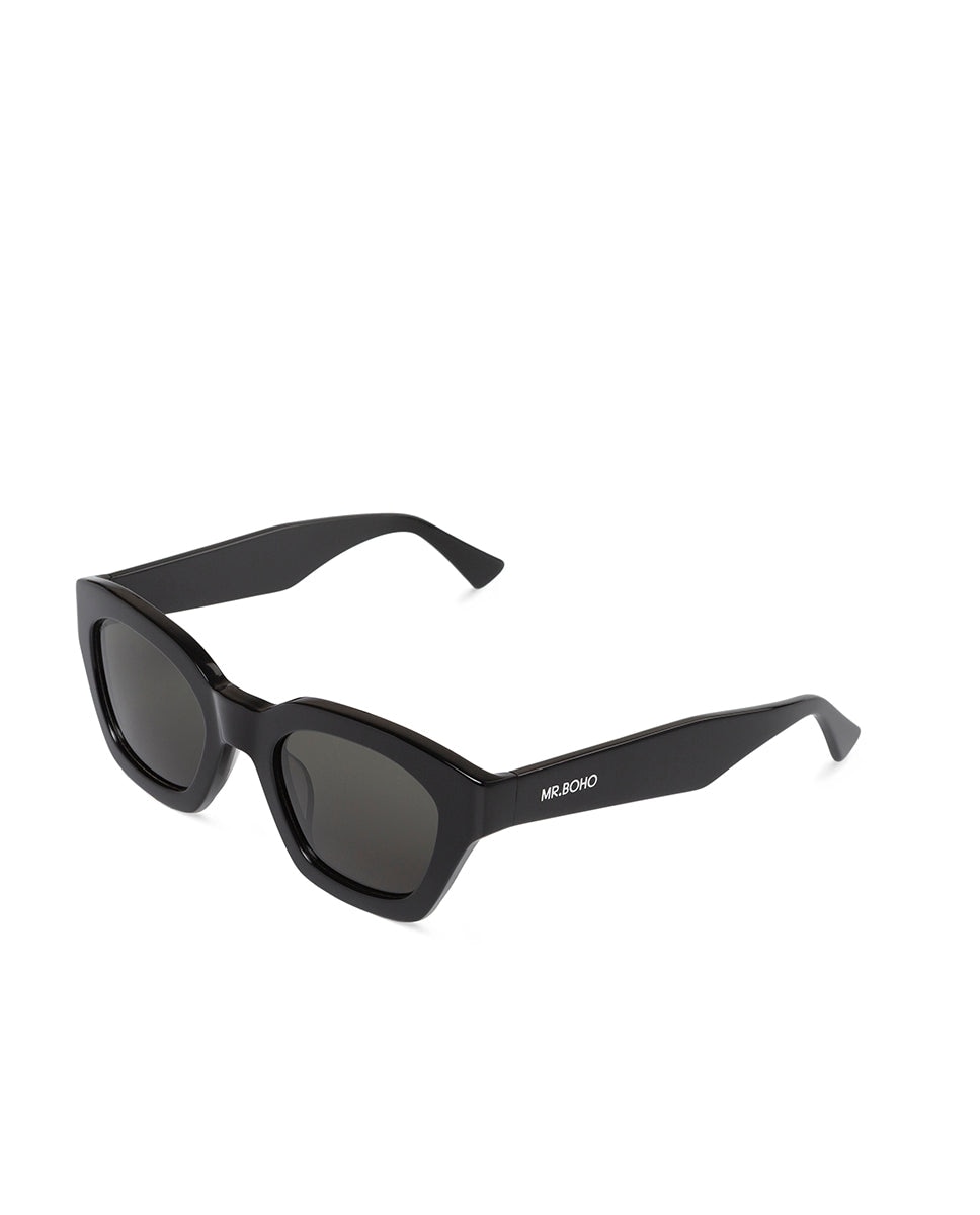 Óculos de Sol com Armação de Acetato Multicolor Crómio / Preto-2