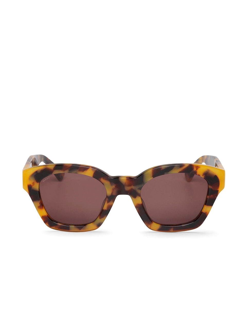 Imagem 0 de Óculos de Sol Mr. Boho com Armação em Acetato Multicolor e Lente Clássica