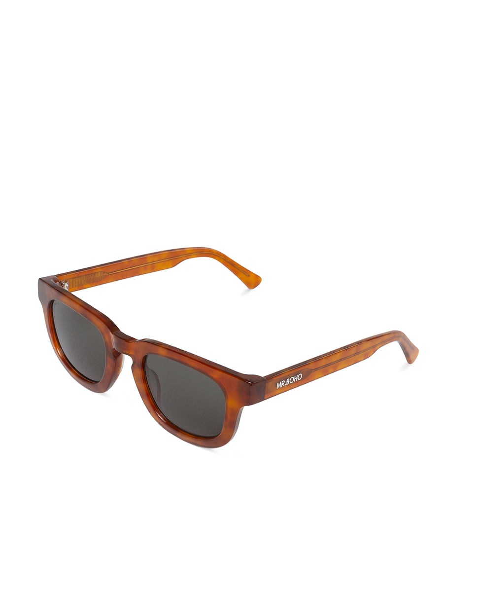 Óculos de Sol com Armação de Acetato Multicolor Madeira-2