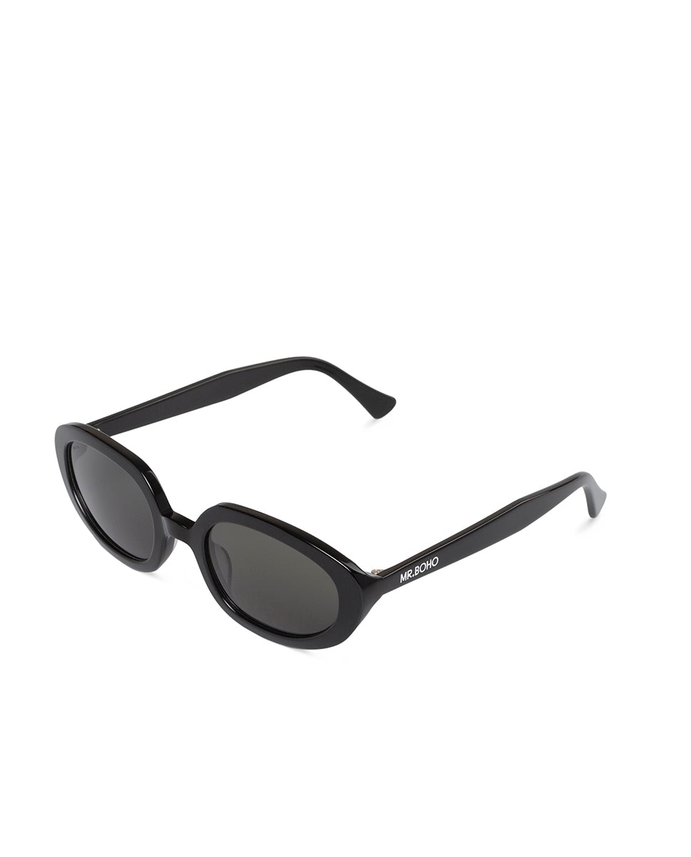 Óculos de Sol com Armação de Acetato Multicolor Crómio / Preto-2