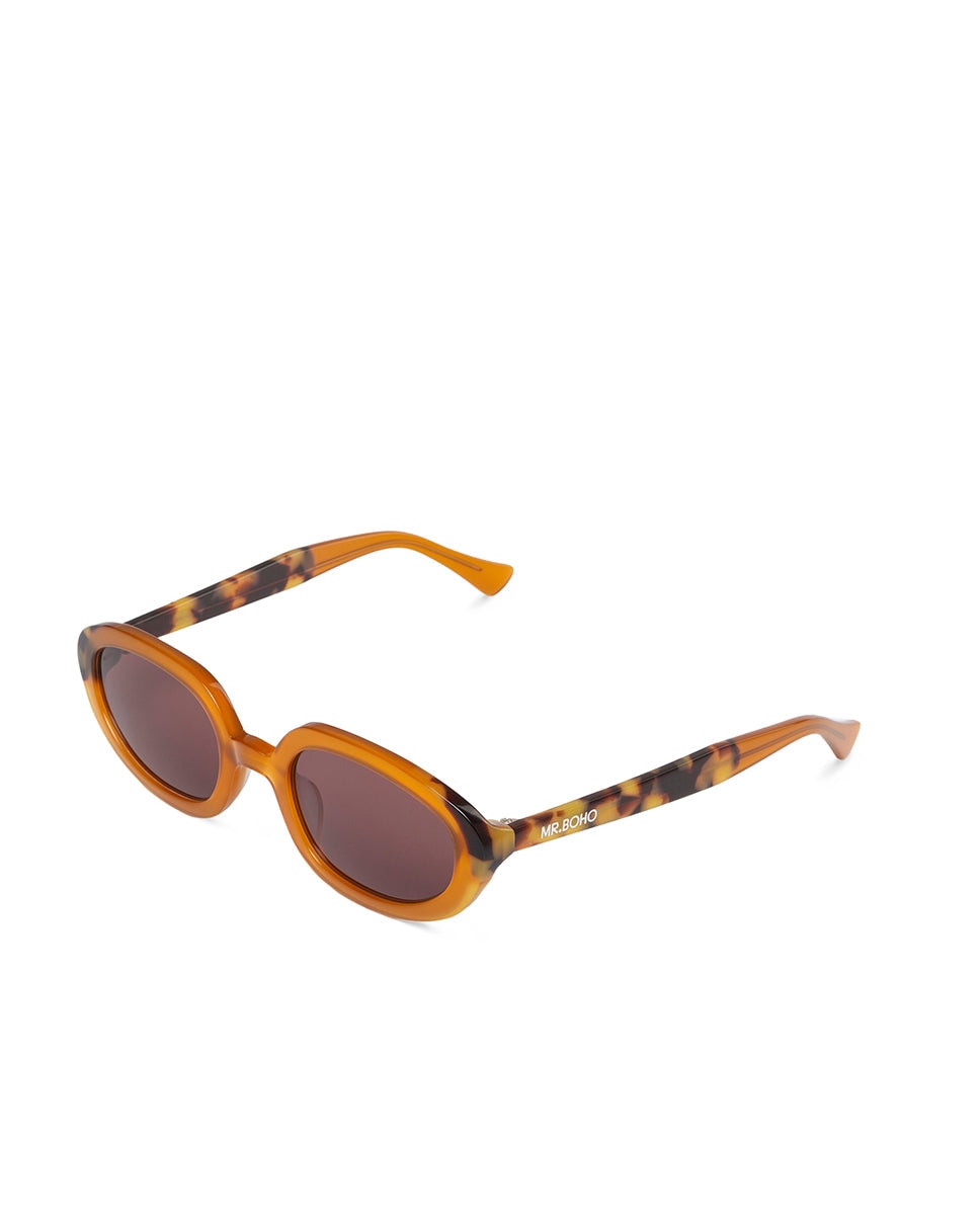 Óculos de Sol com Armação de Acetato Multicolor Multicolor-2