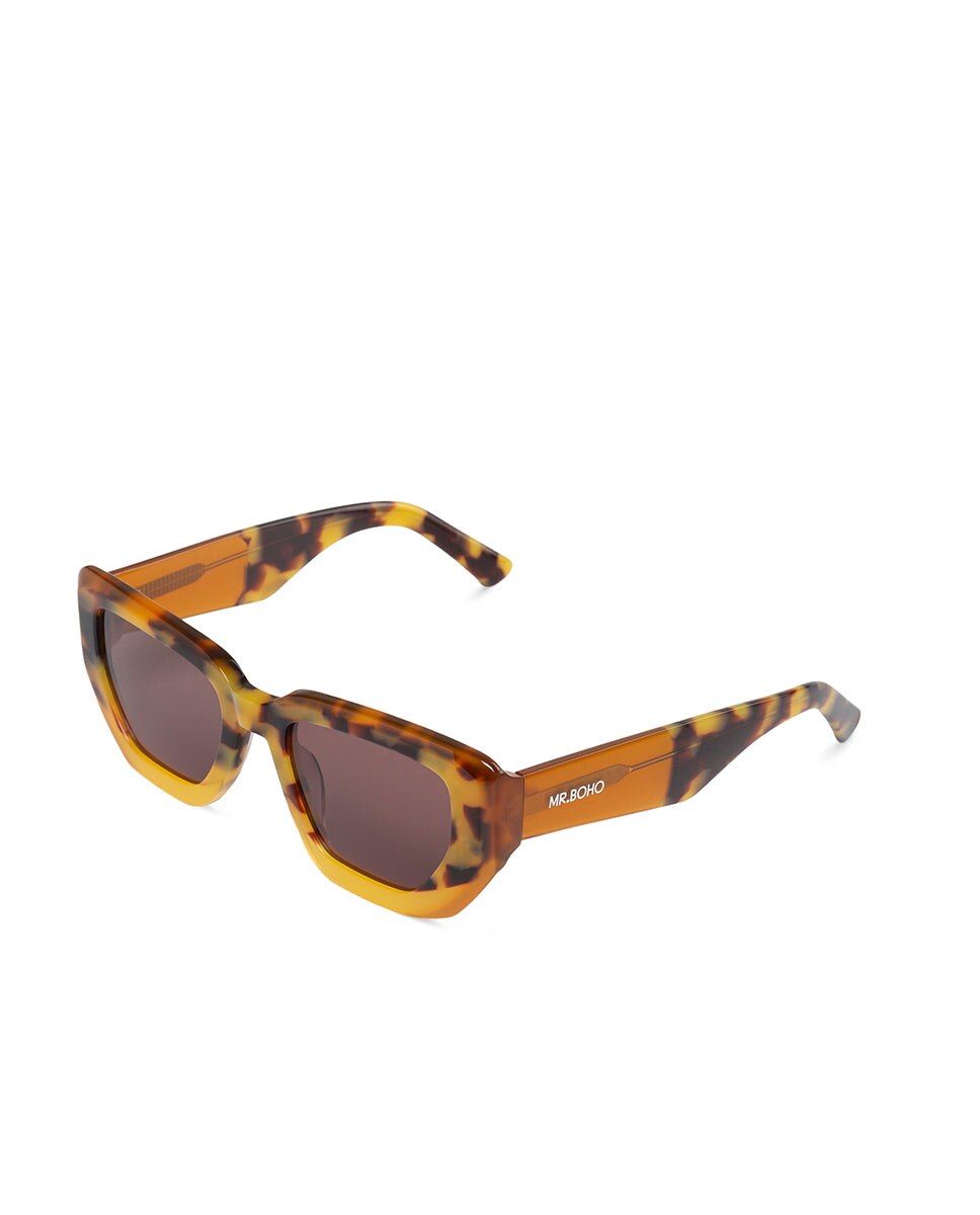 Óculos de Sol com Armação de Acetato Multicolor Multicolor-2