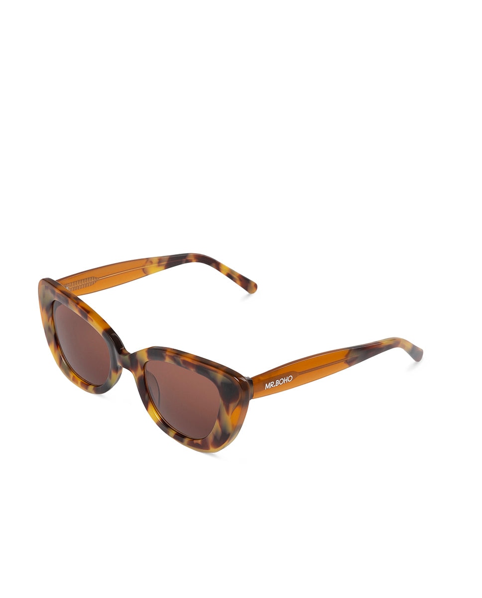 Óculos de Sol com Armação de Acetato Multicolor Multicolor-2
