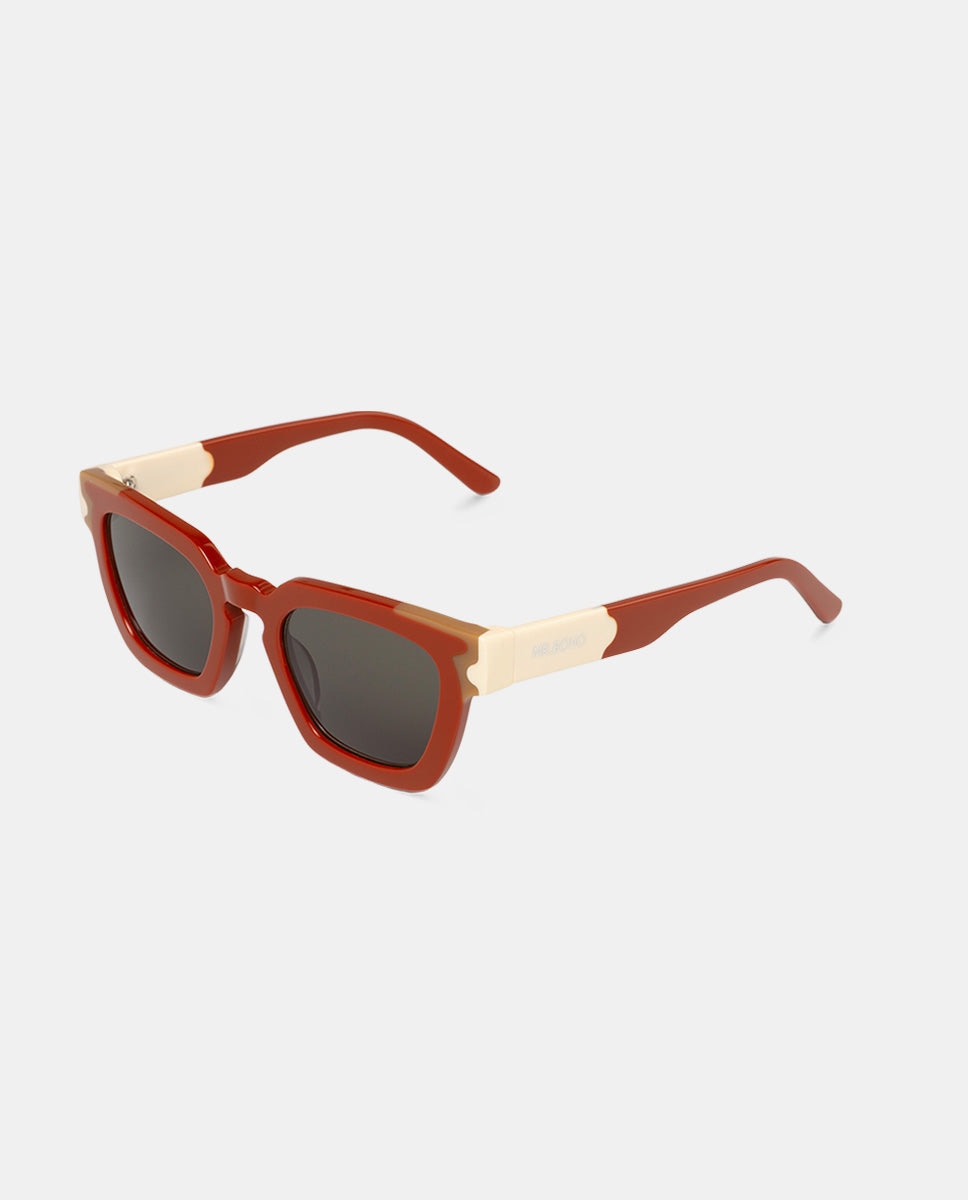 Óculos de Sol com Armação de Acetato Multicolor Multicolor-2