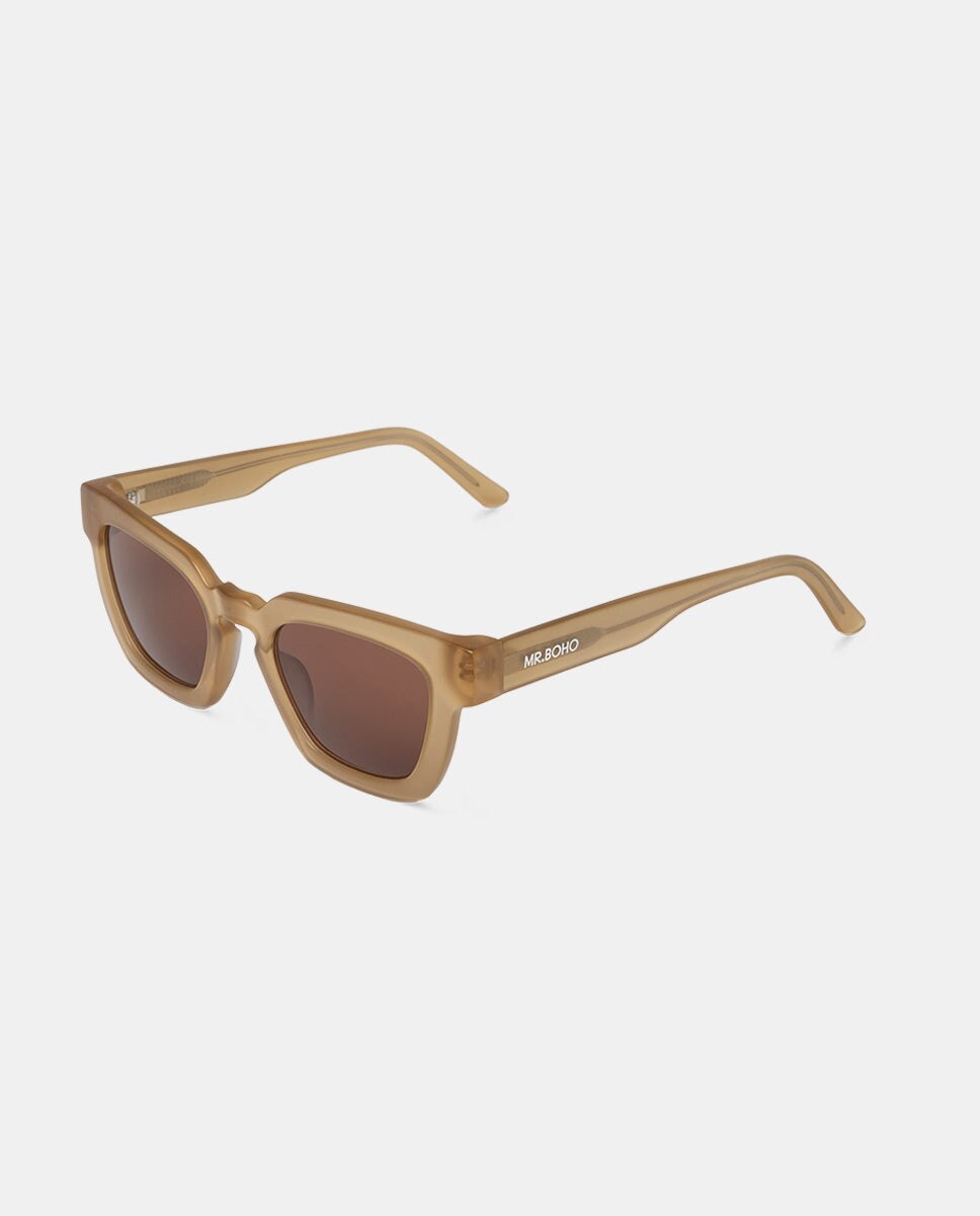 Óculos de Sol com Armação de Acetato Multicolor Madeira-2