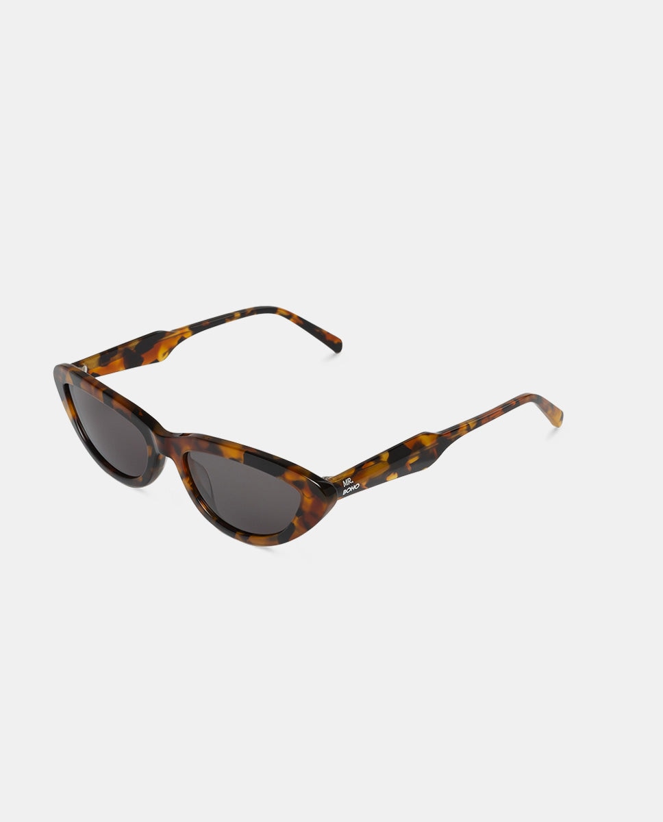 Óculos de Sol com Armação de Acetato Multicolor Madeira-2