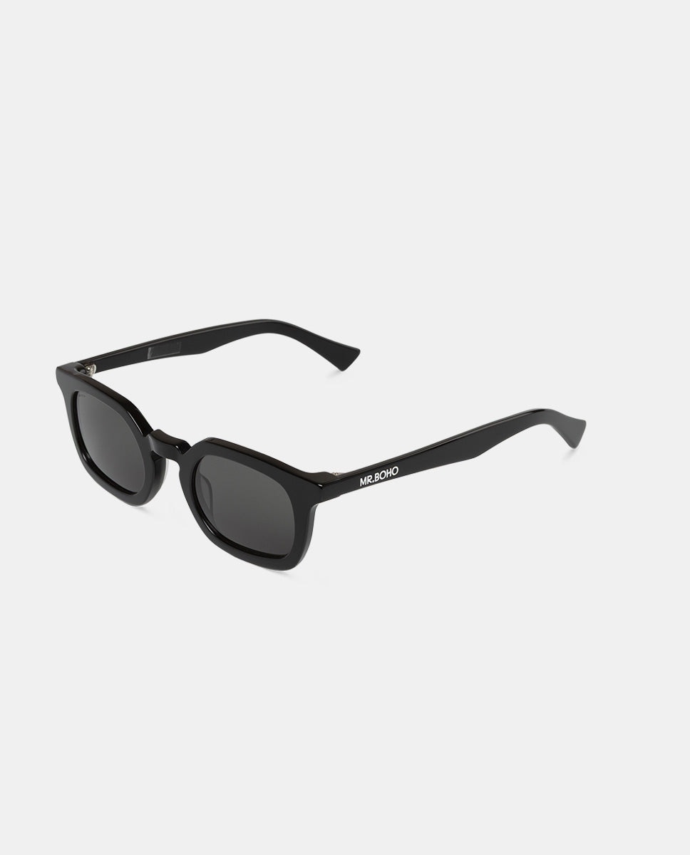 Óculos de Sol com Armação de Acetato Multicolor Crómio / Preto-2