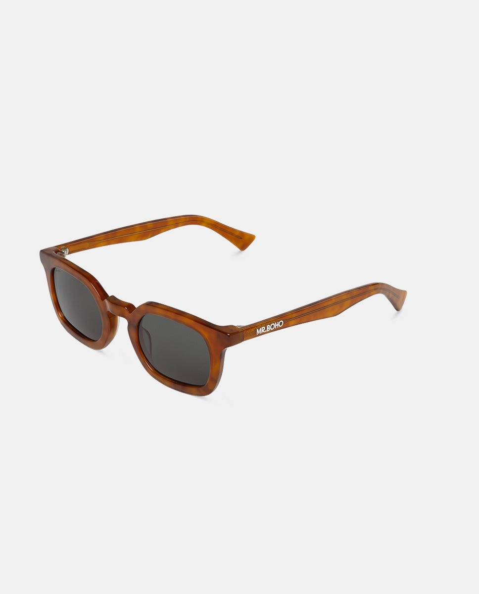 Óculos de Sol com Armação de Acetato Multicolor Madeira-2