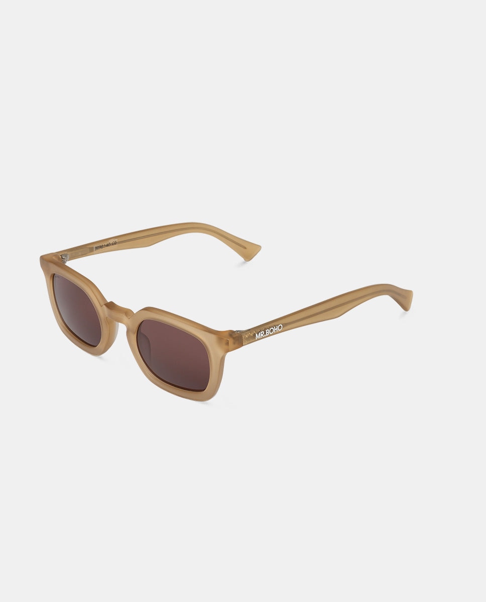 Óculos de Sol com Armação de Acetato Multicolor Madeira-2