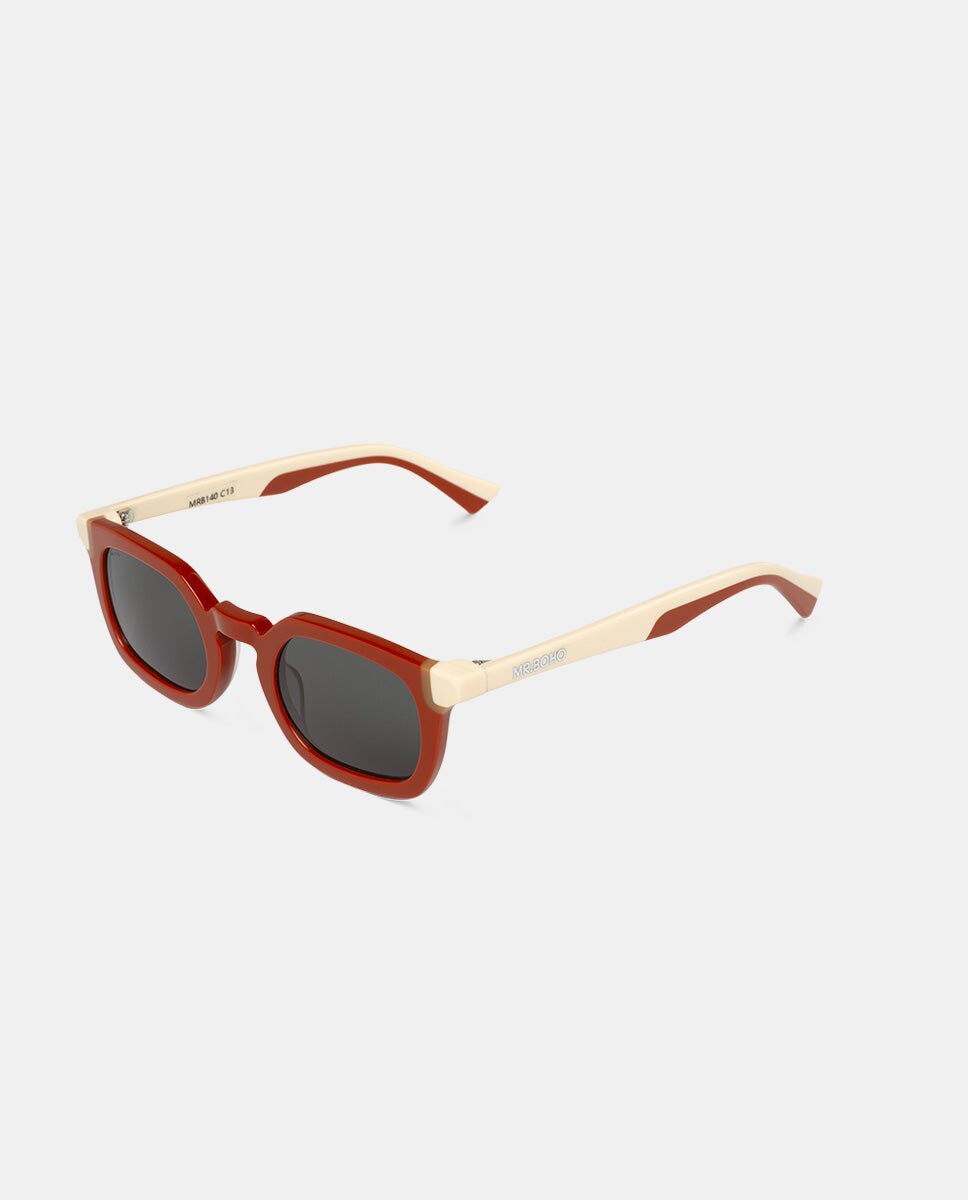 Óculos de Sol com Armação de Acetato Multicolor Multicolor-2
