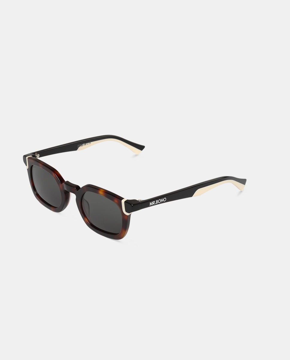 Óculos de Sol com Armação de Acetato Multicolor Multicolor-2