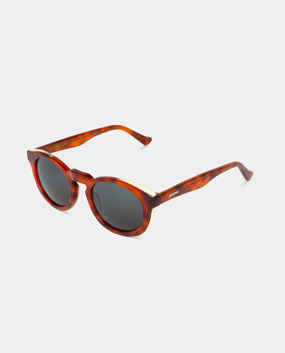 Óculos de Sol com Armação de Acetato Multicolor Multicolor-2